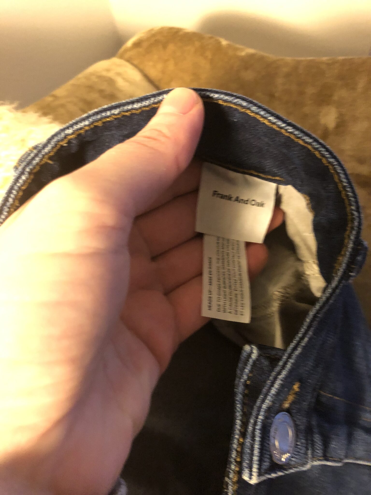 Image for Jeans bleu droit Frank and Oak taille 30 (7 à 10ans)
