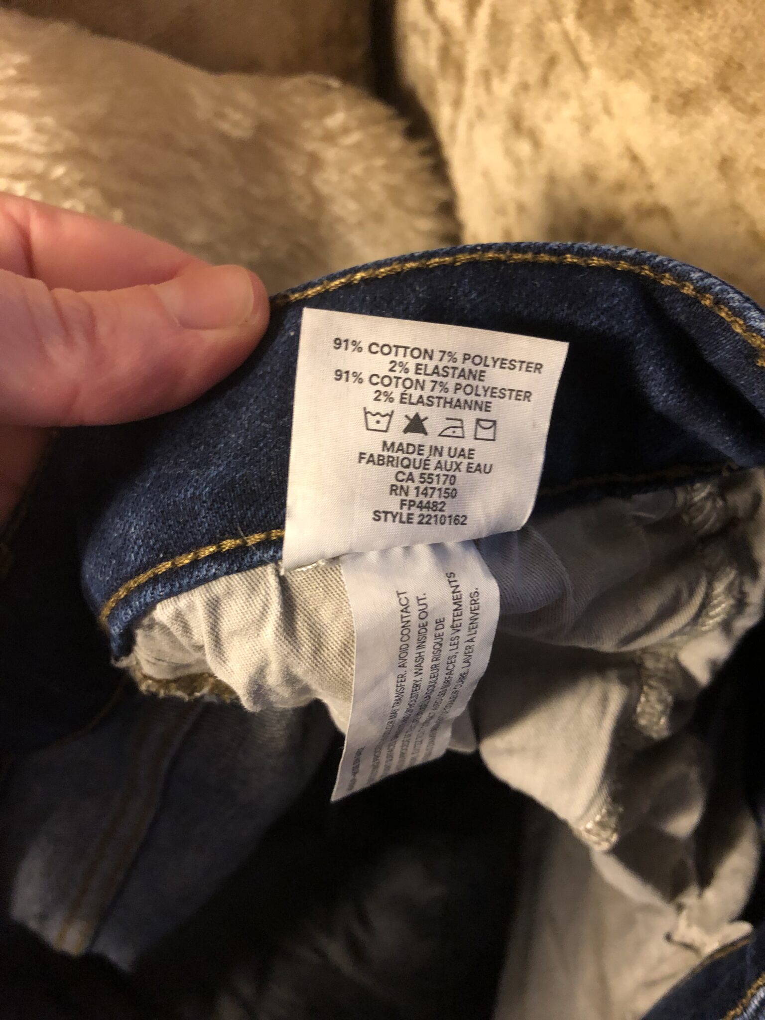 Image for Jeans bleu droit Frank and Oak taille 30 (7 à 10ans)