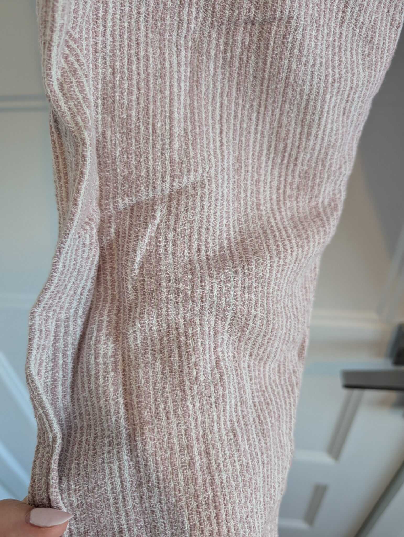 Image for Free People/Pantalon ligné en coton Sz 2