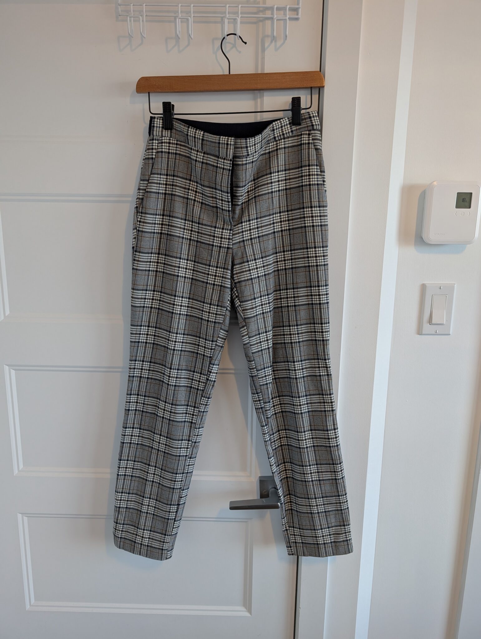 Featured image for Zara/Pantalon Carreauté Sz S