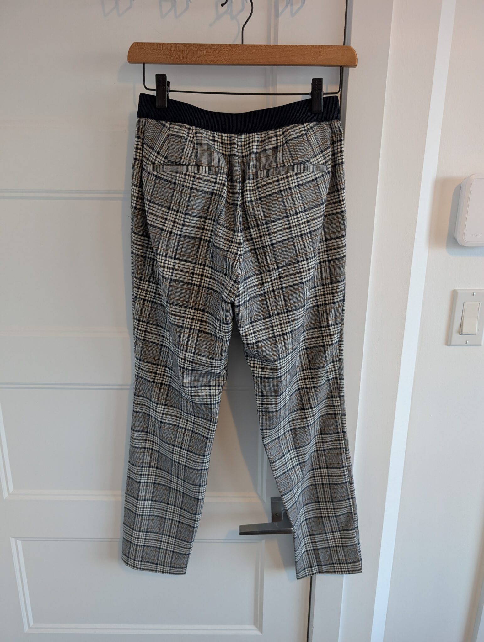 Image for Zara/Pantalon Carreauté Sz S
