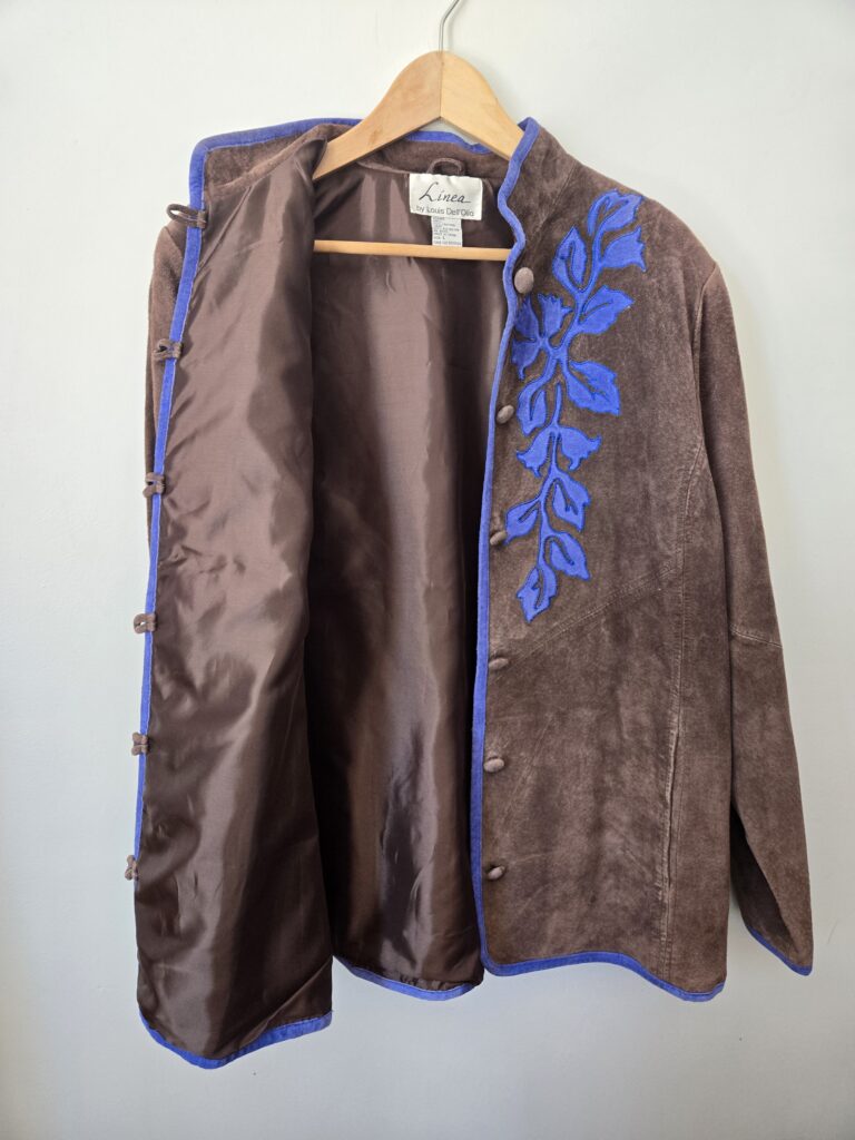Image for LOUIS DELL'OLIO veste vintage en suède