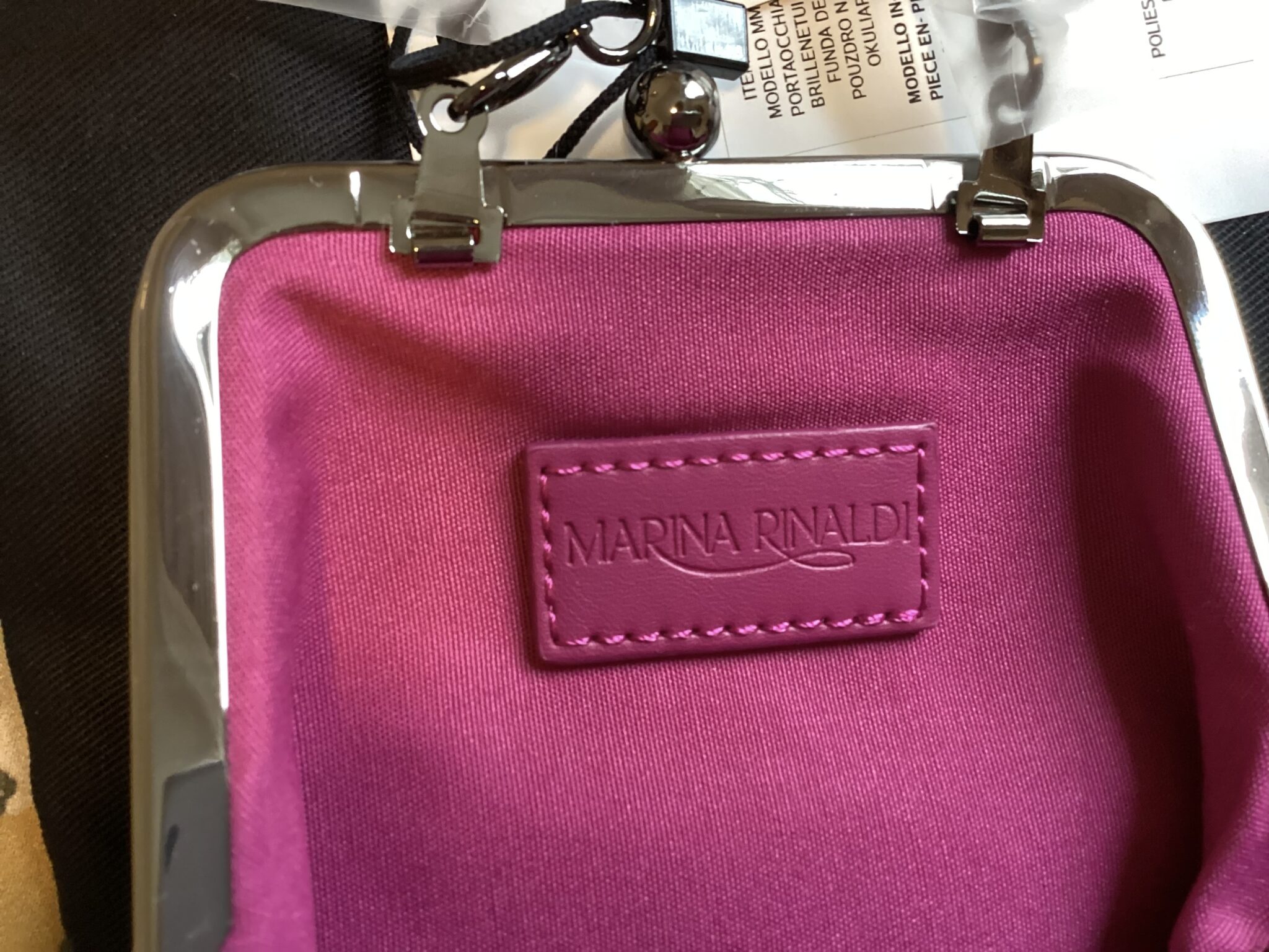 Image for Petit sac en tissu neuf de la marque Marina Rinaldi