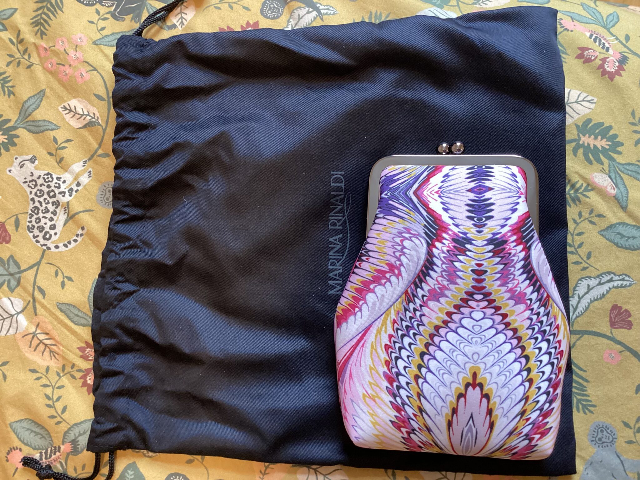 Image for Petit sac en tissu neuf de la marque Marina Rinaldi