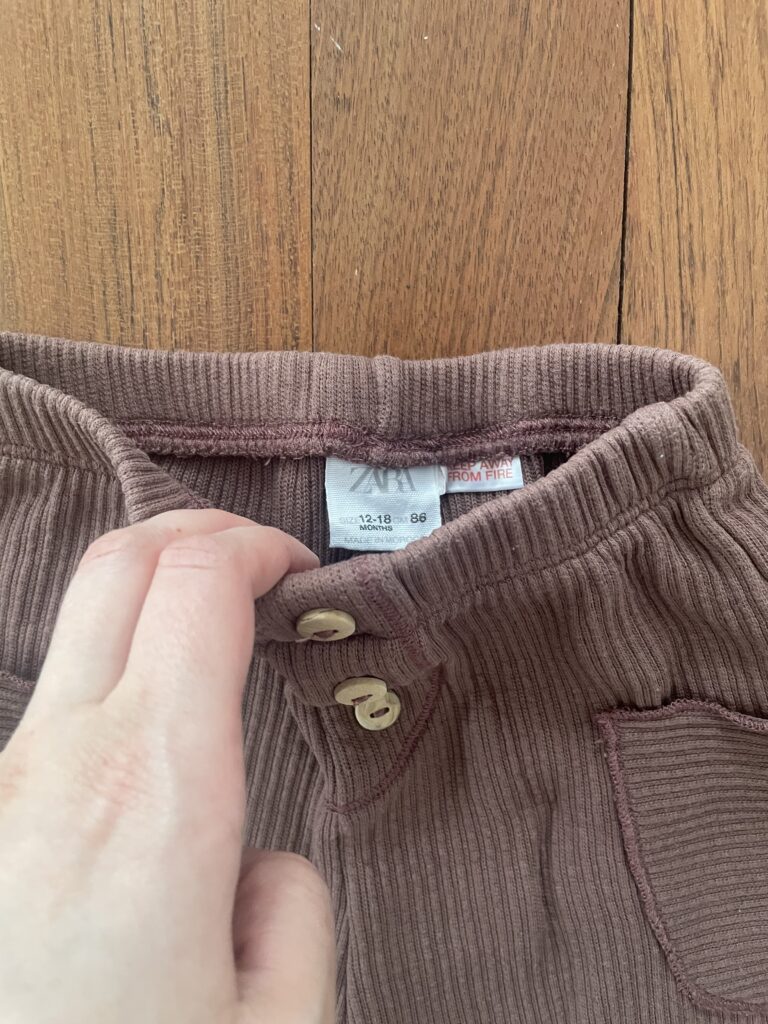 Image for Pantalon, Zara, 18M