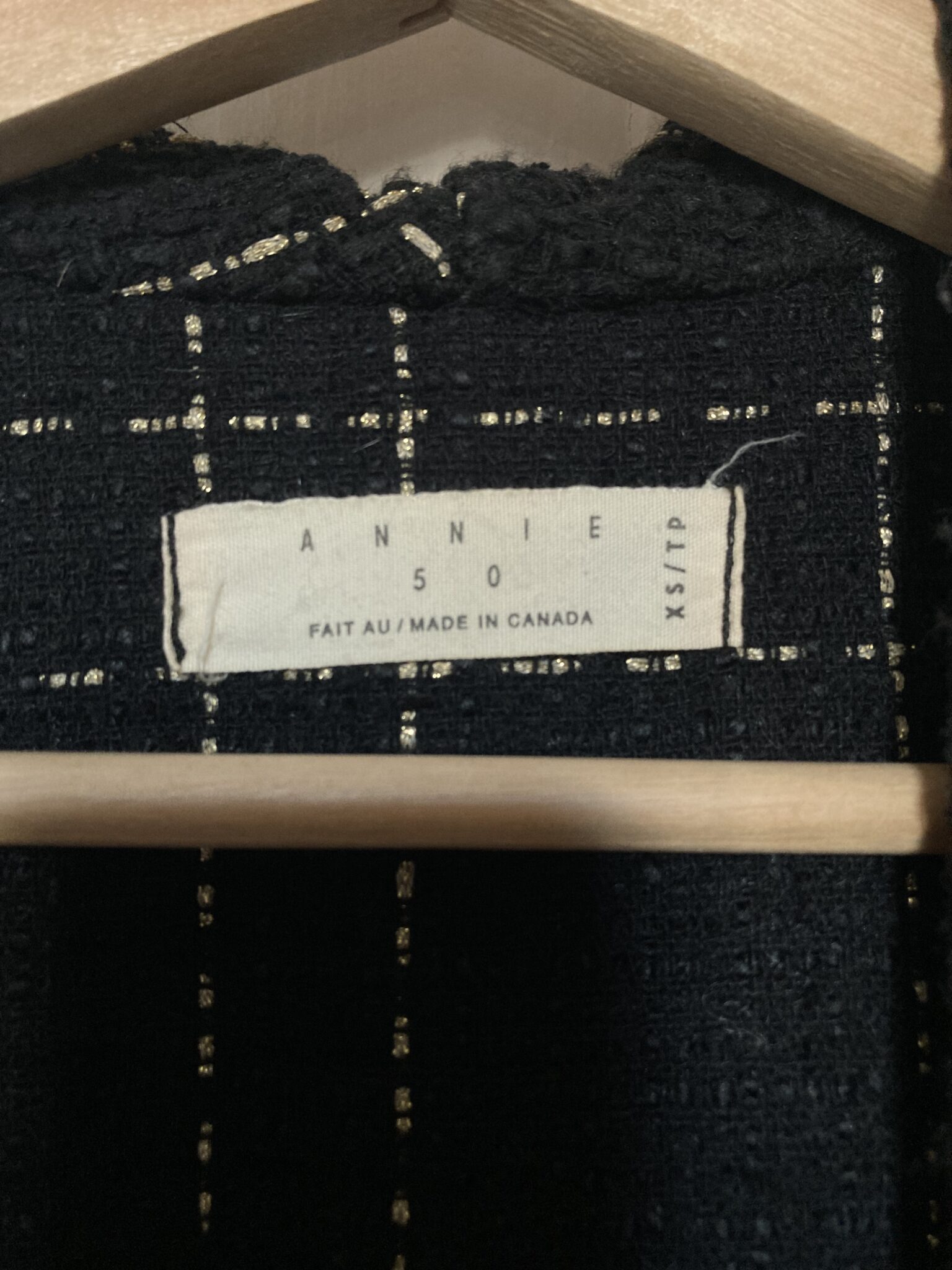 Image for Annie tweed jacket 50