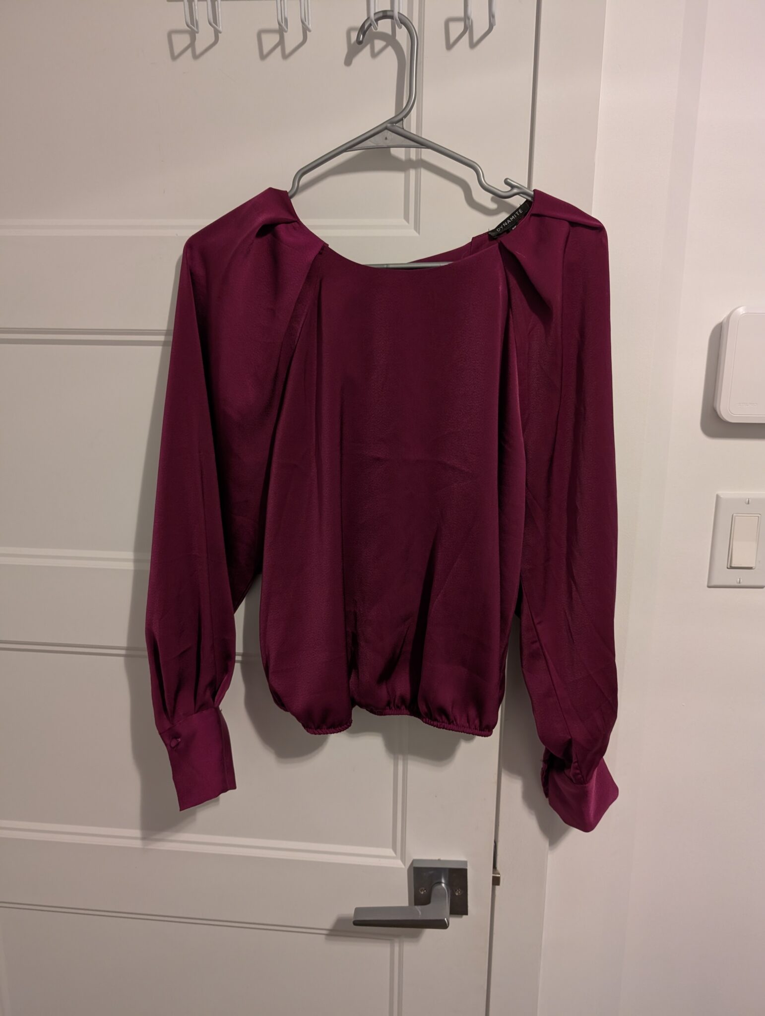 Featured image for Dynamite/Blouse Dos Ouvert Sz S