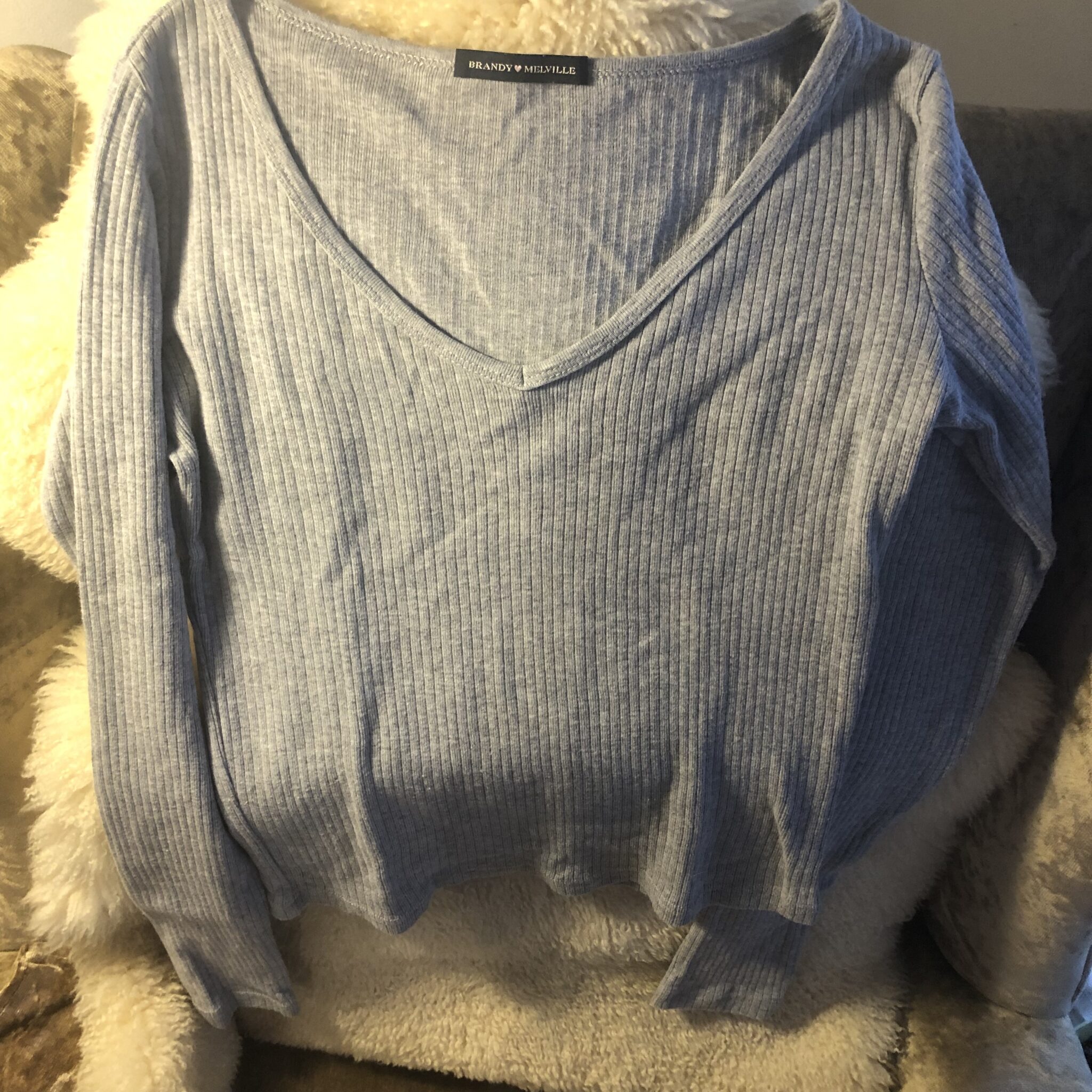 Featured image for Chandail gris jersey environ small