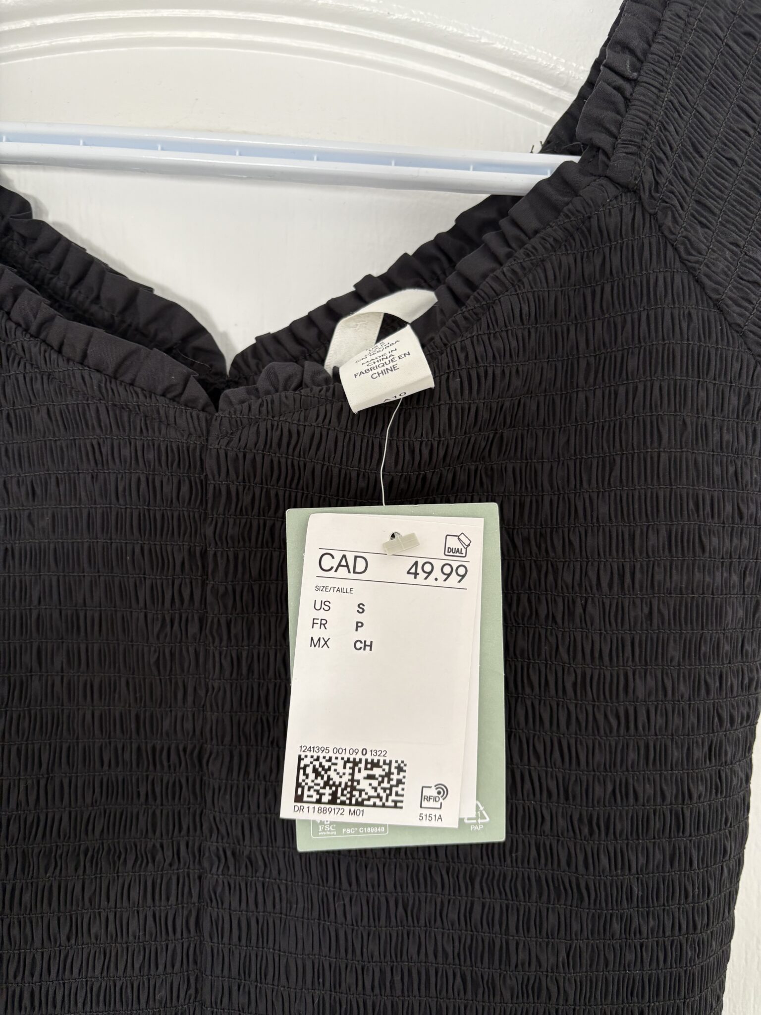 Image for Robe longue noire H&M neuve avec étiquette