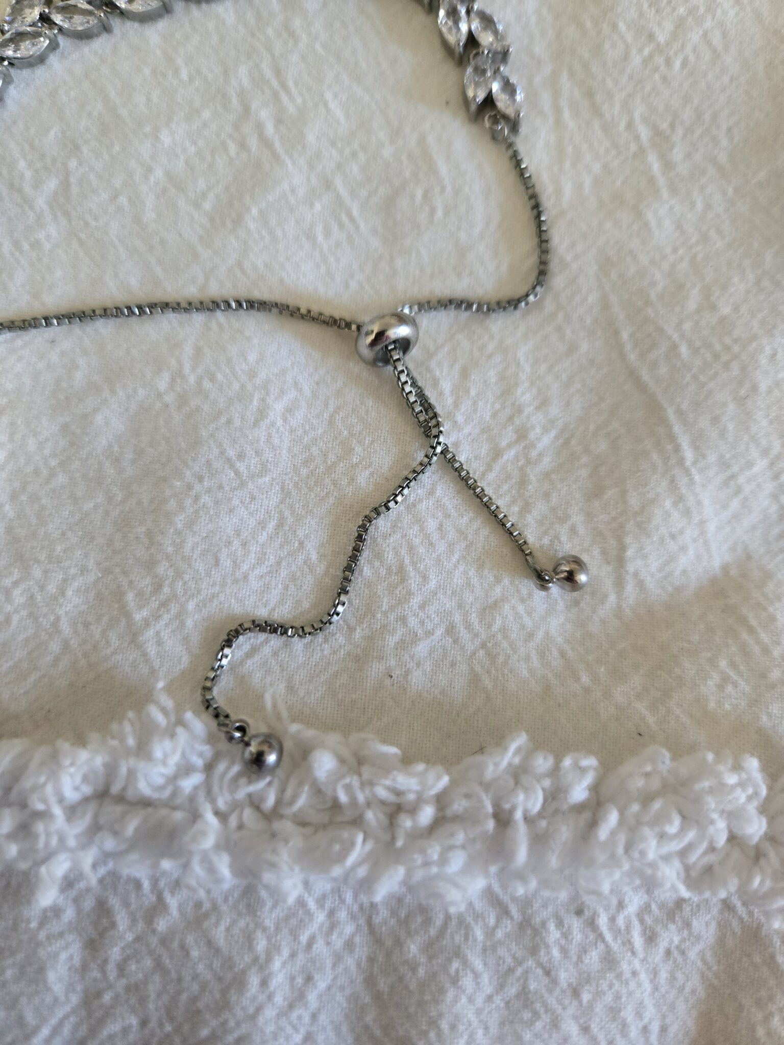 Image for Silver leaf bracelet
