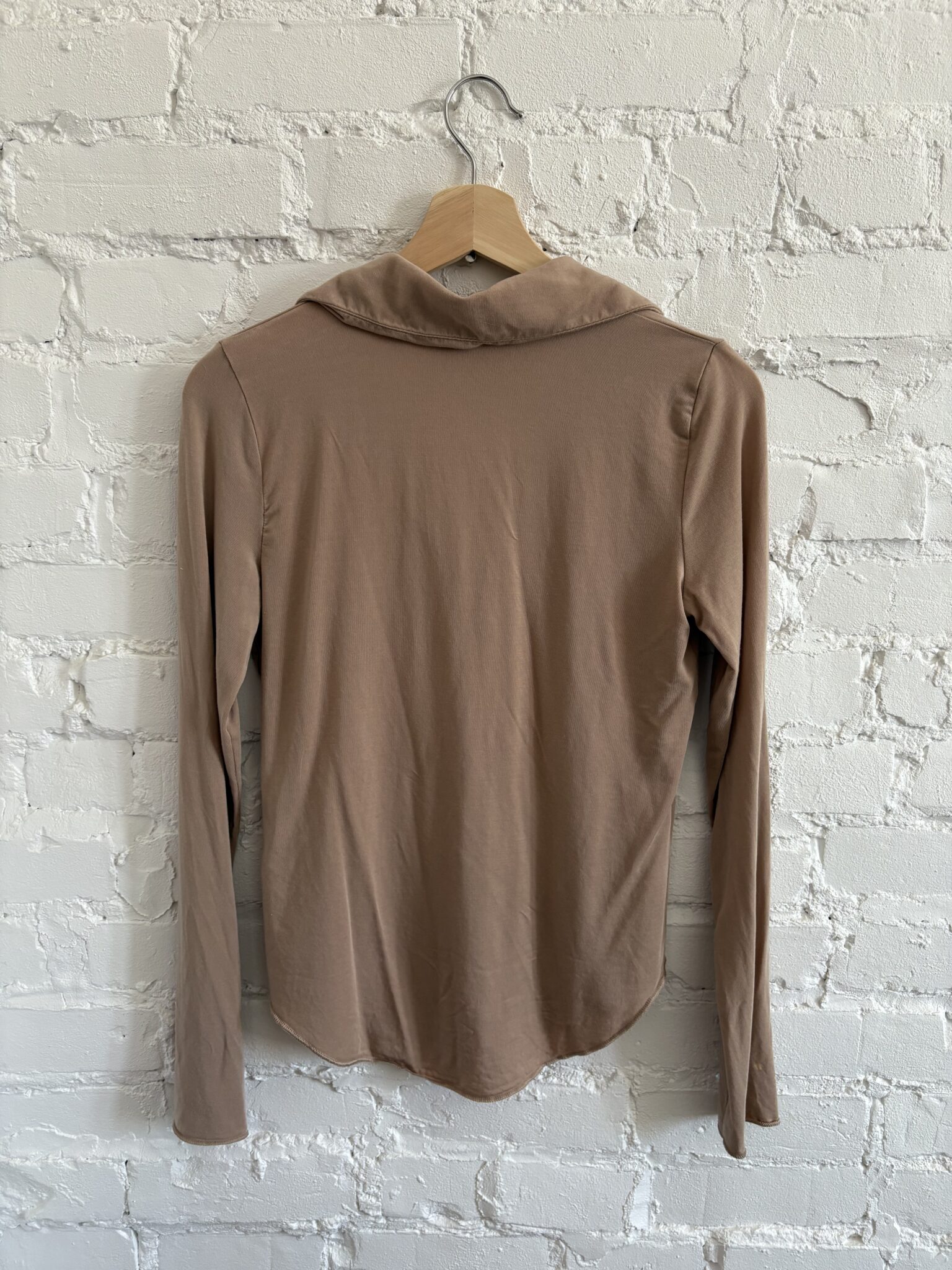 Image for Fitted button-down top