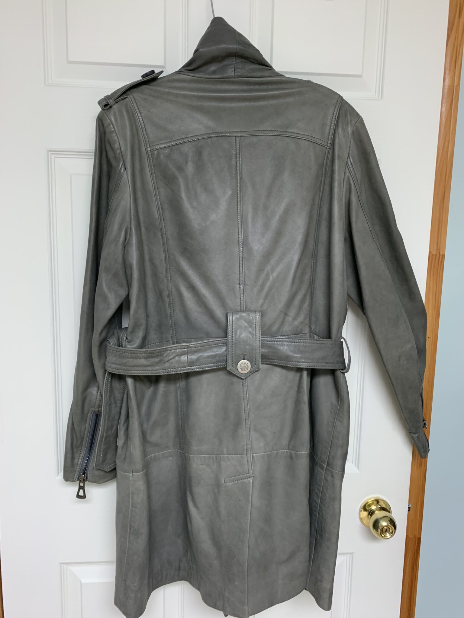 Image for Leather coat (Kid)