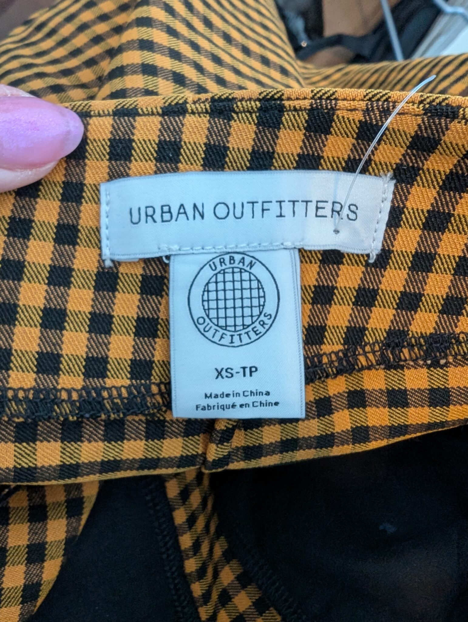 Image for Urban Outfitters/Jupe Carreautée Neuve Sz XS