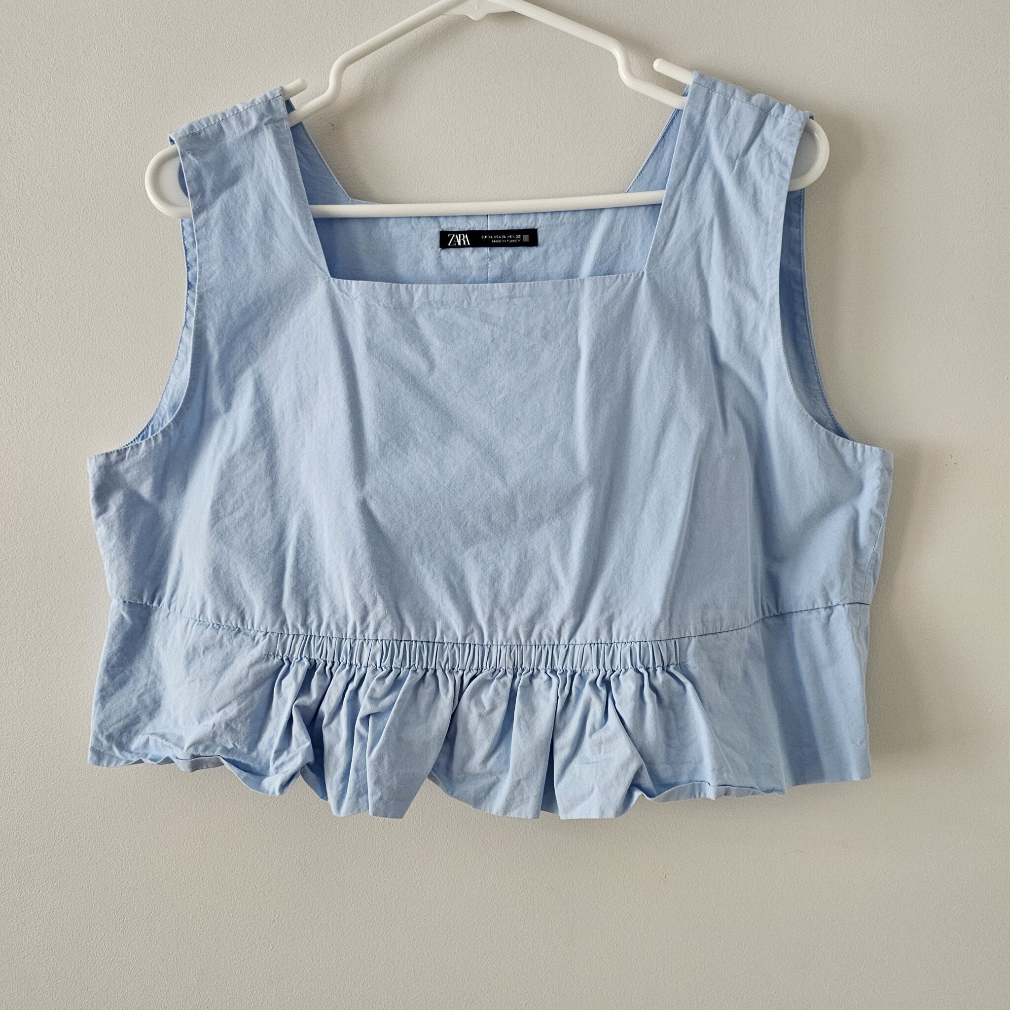 Featured image for Peplum crop top