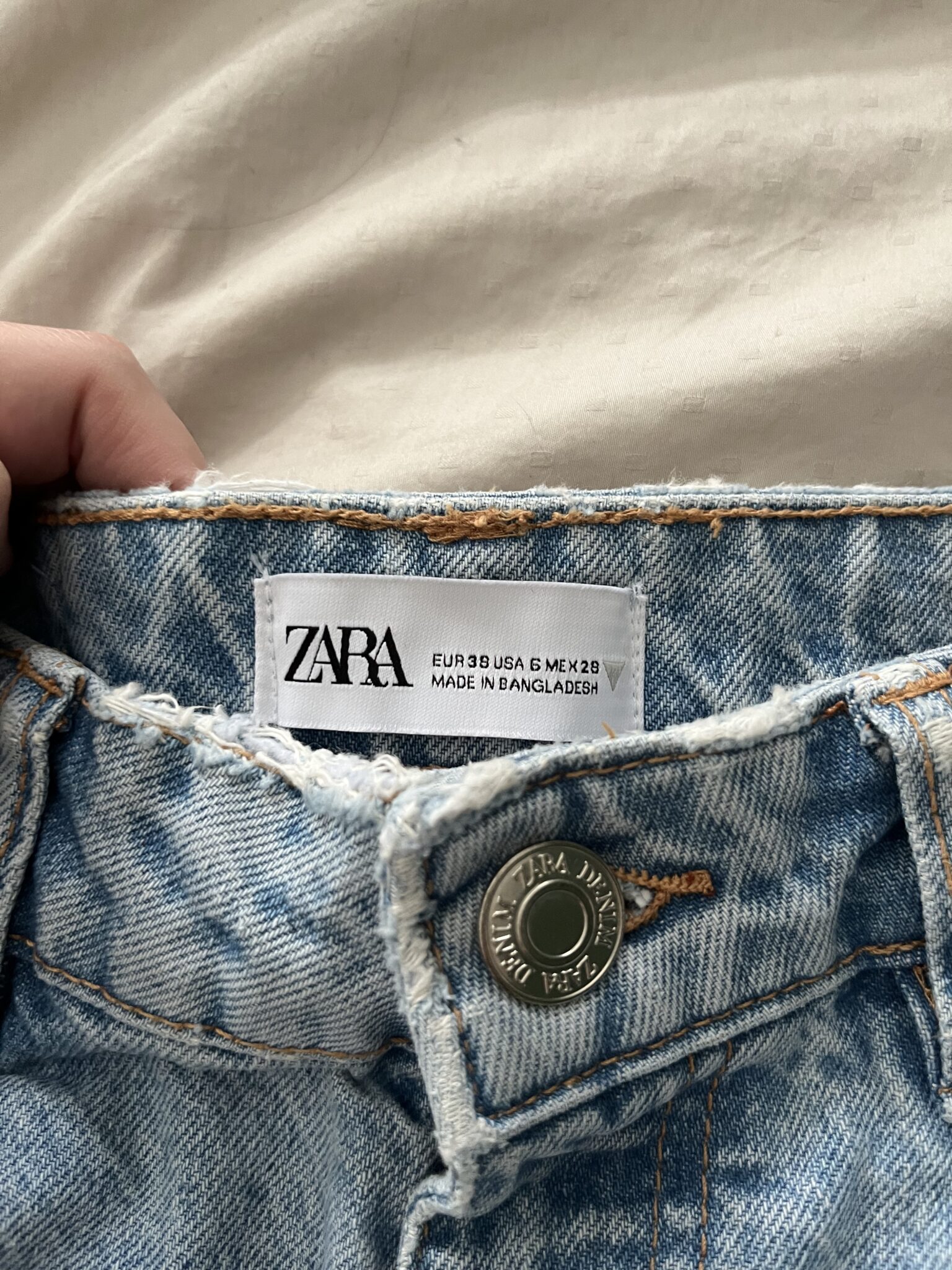 Image for Short en jeans Zara