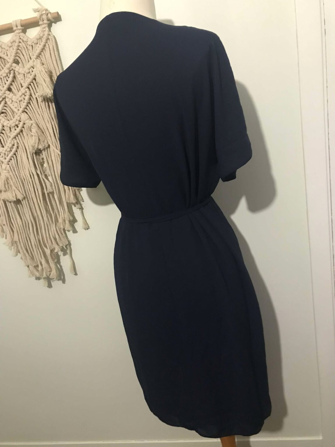Image for Robe Wrap Babaton bleu marine