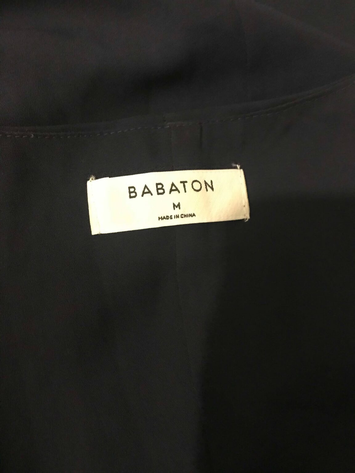 Image for Robe Wrap Babaton bleu marine