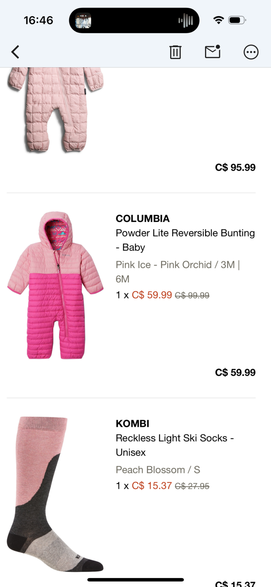 Image for NEW PRICE - 3-6 months coat