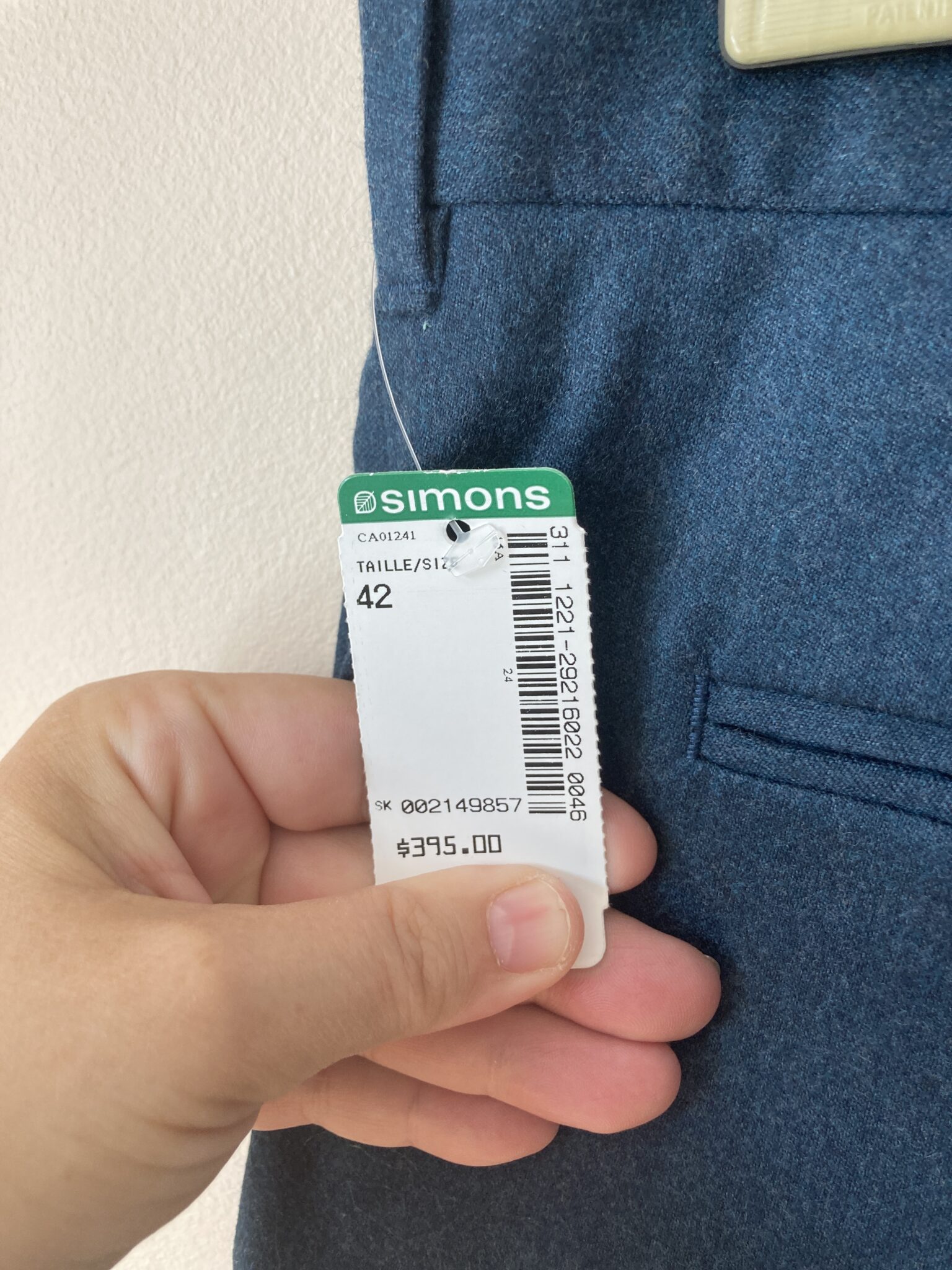 Image for Pantalon Paul Smith taille 42