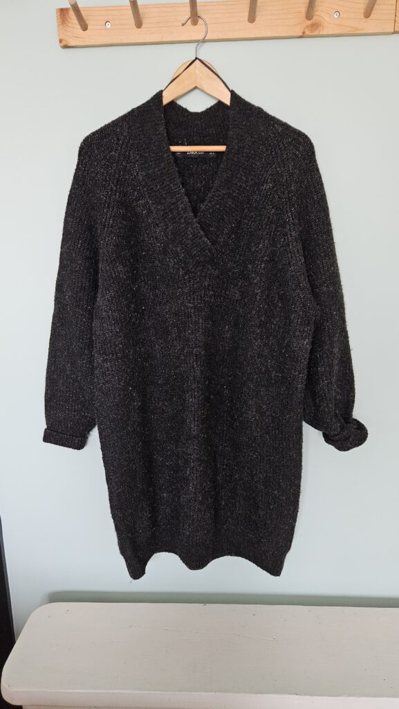 Featured image for Knitted jumper dress
