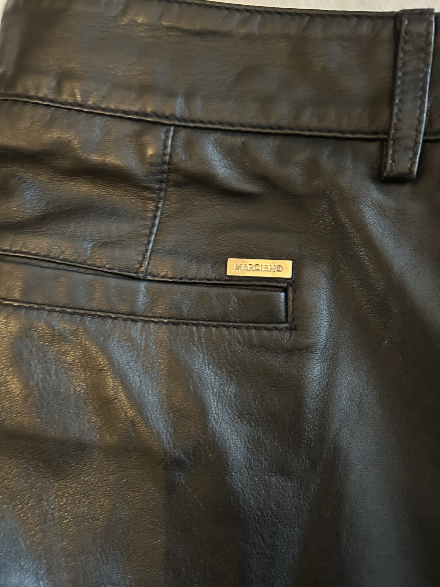 Image for Pantalon de cuir MARCIANO
