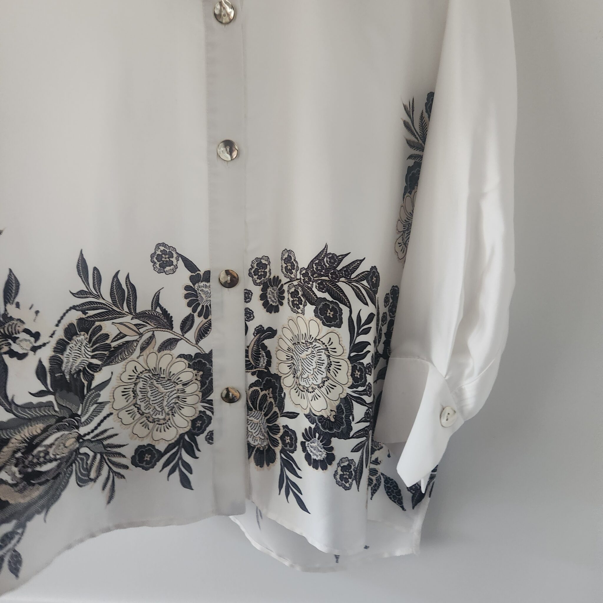 Image for Blouse satinée oversized