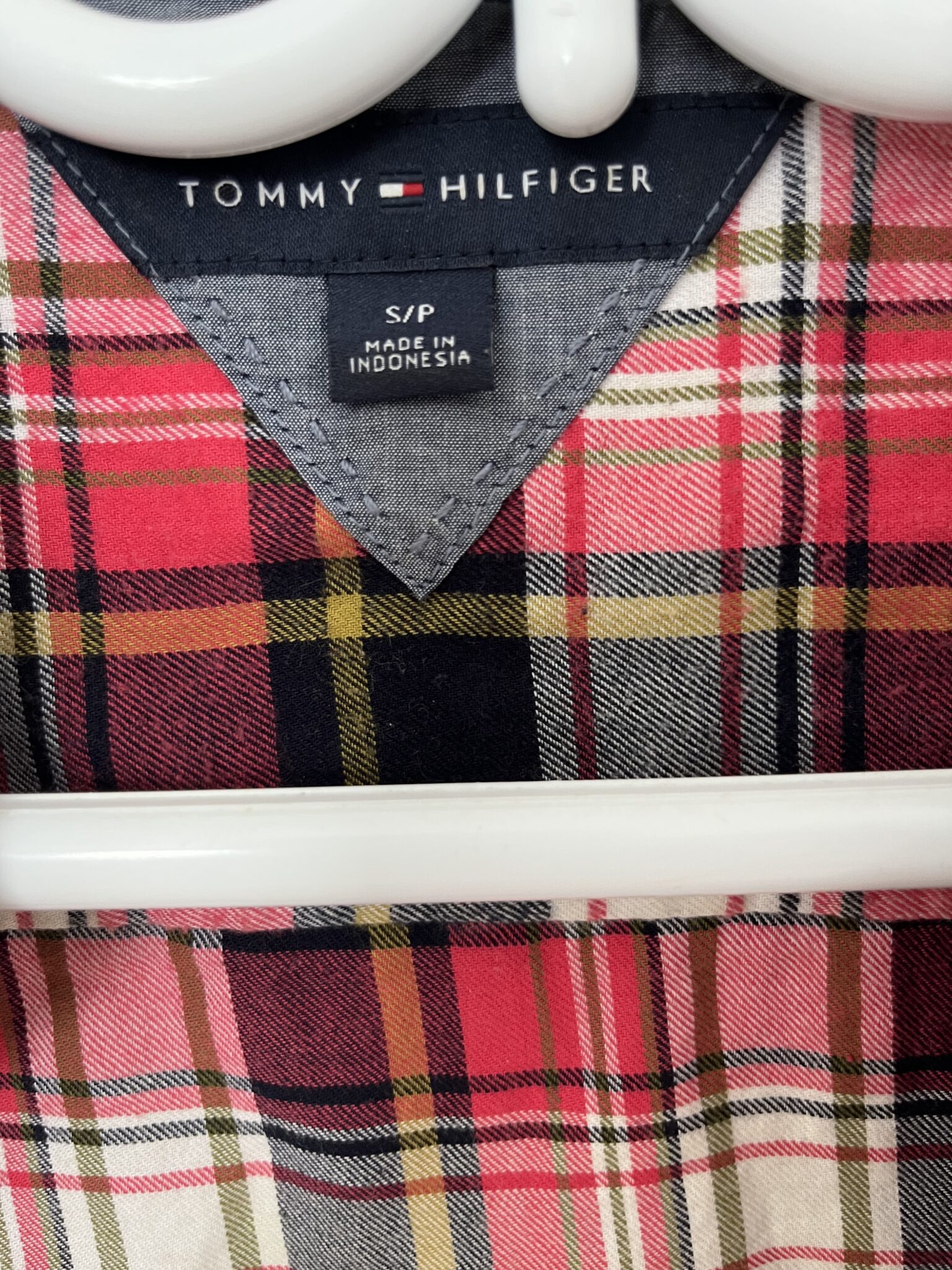 Image for Chemise à carreaux Tommy Hilfiger - Taille S - Excellent état