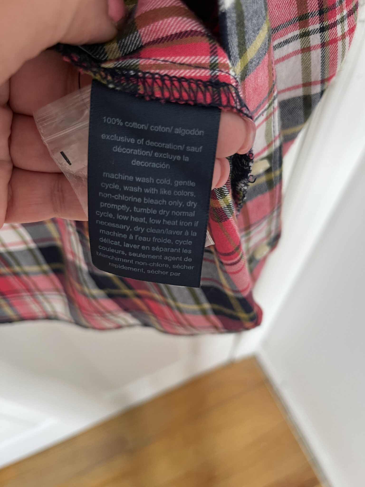 Image for Chemise à carreaux Tommy Hilfiger - Taille S - Excellent état