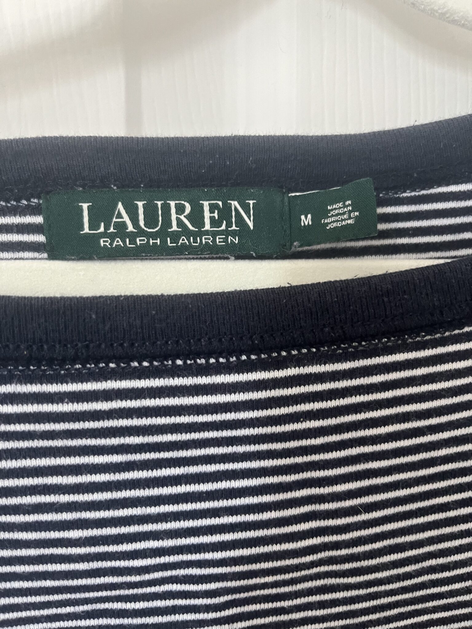 Image for pull Ralph Lauren élégant à manches 3/4- taille M
