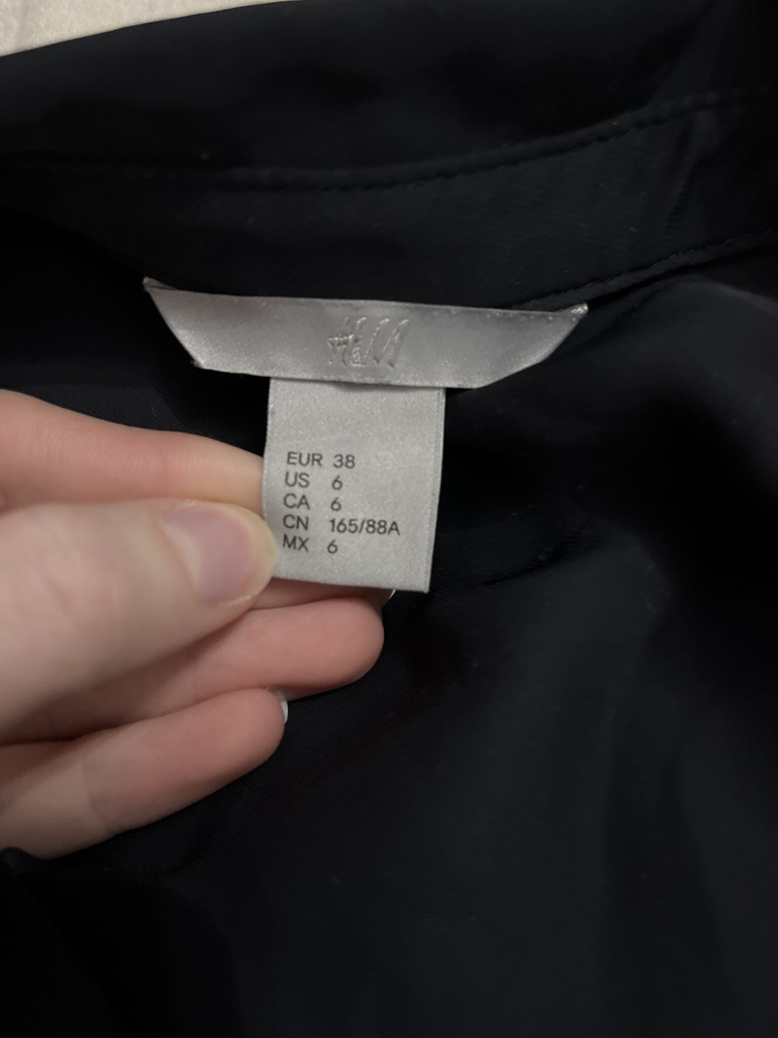 Image for Chemise fluide bleu marine