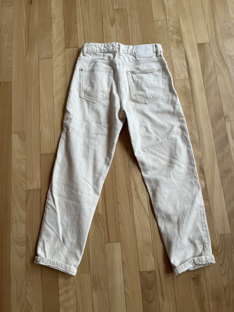 Image for Jeans Zara - Crème