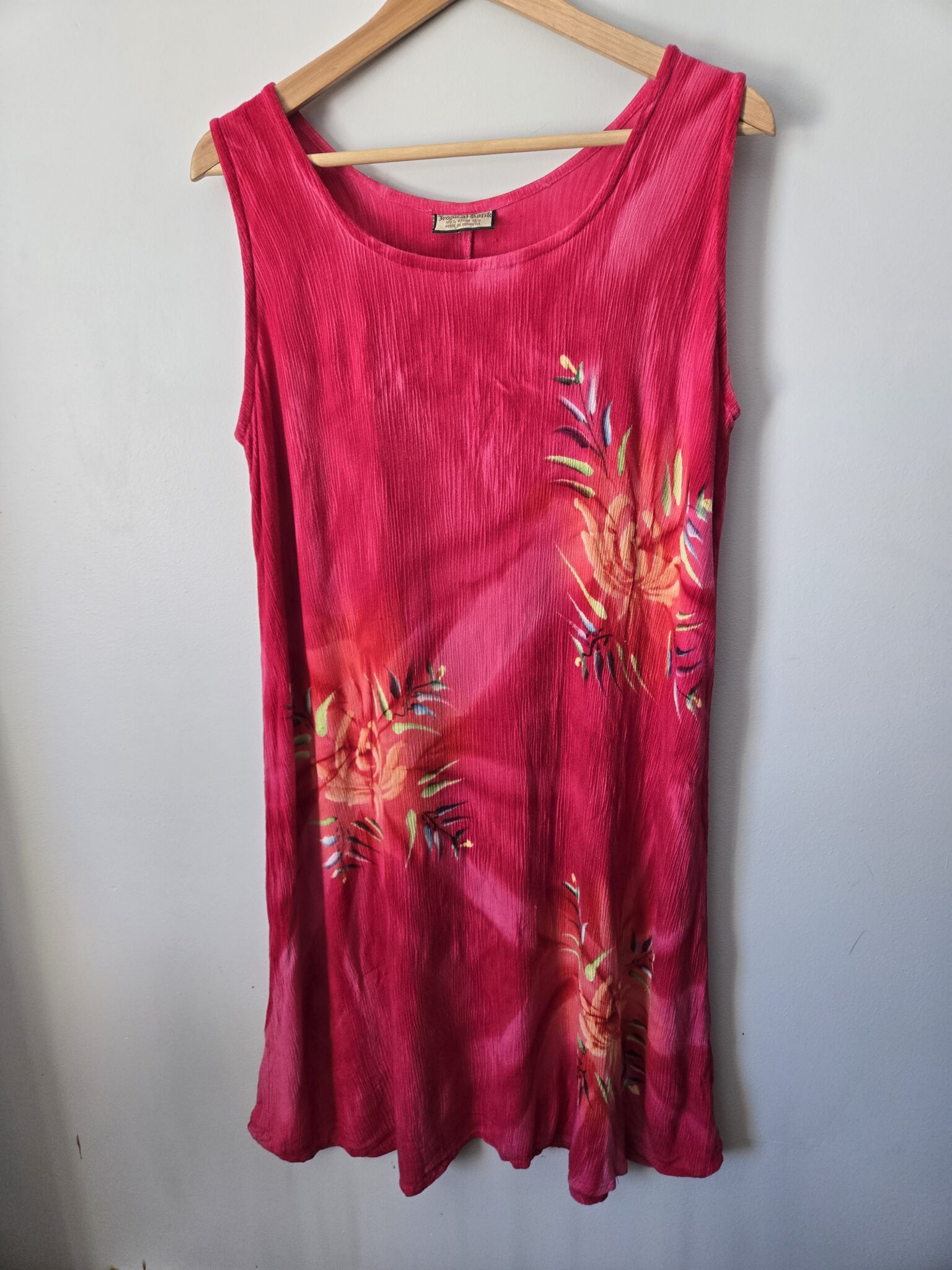 Featured image for TROPICAL BATIK summer dress in rayon