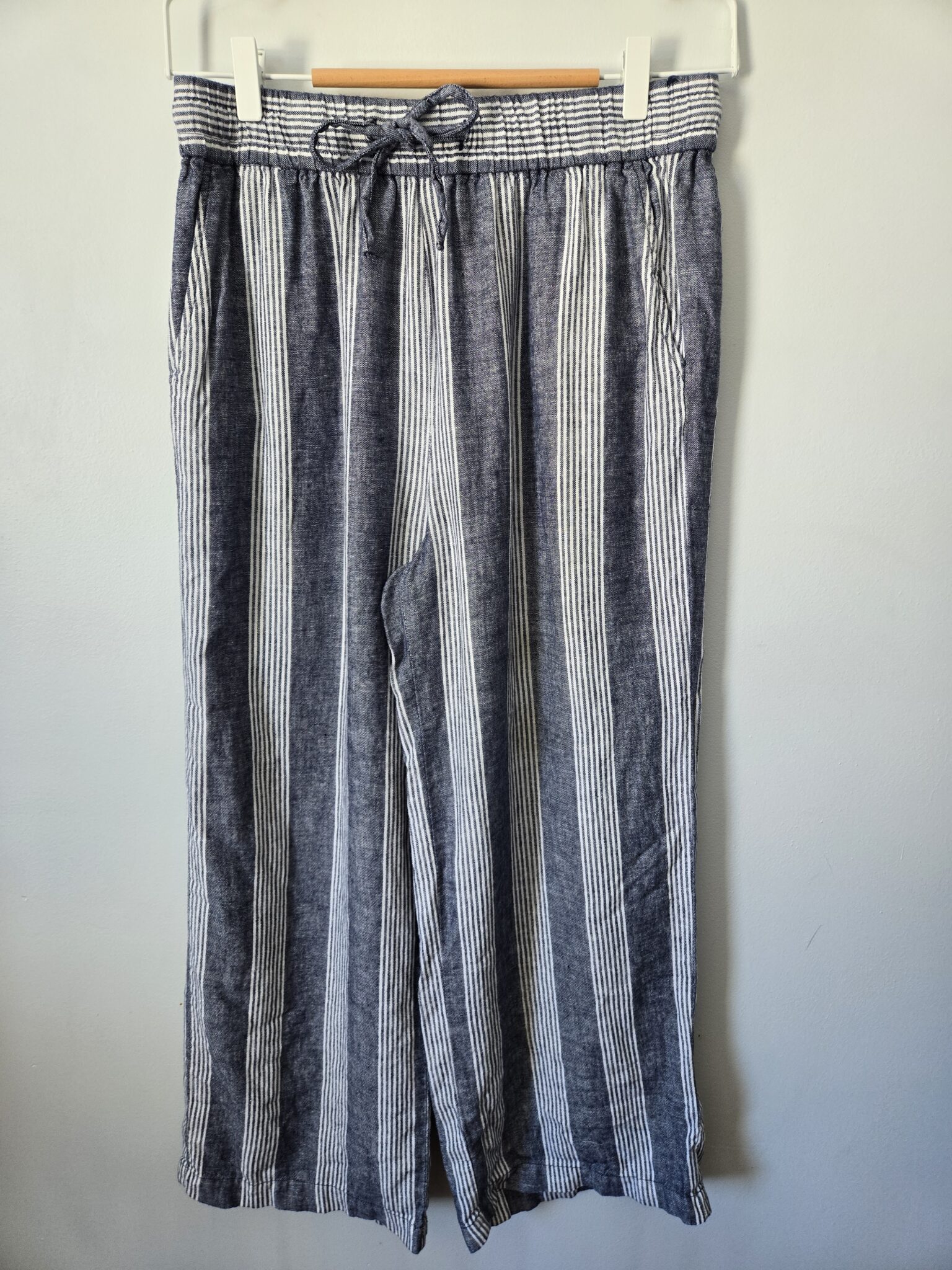 Featured image for GEORGE soft striped linen blend trousers