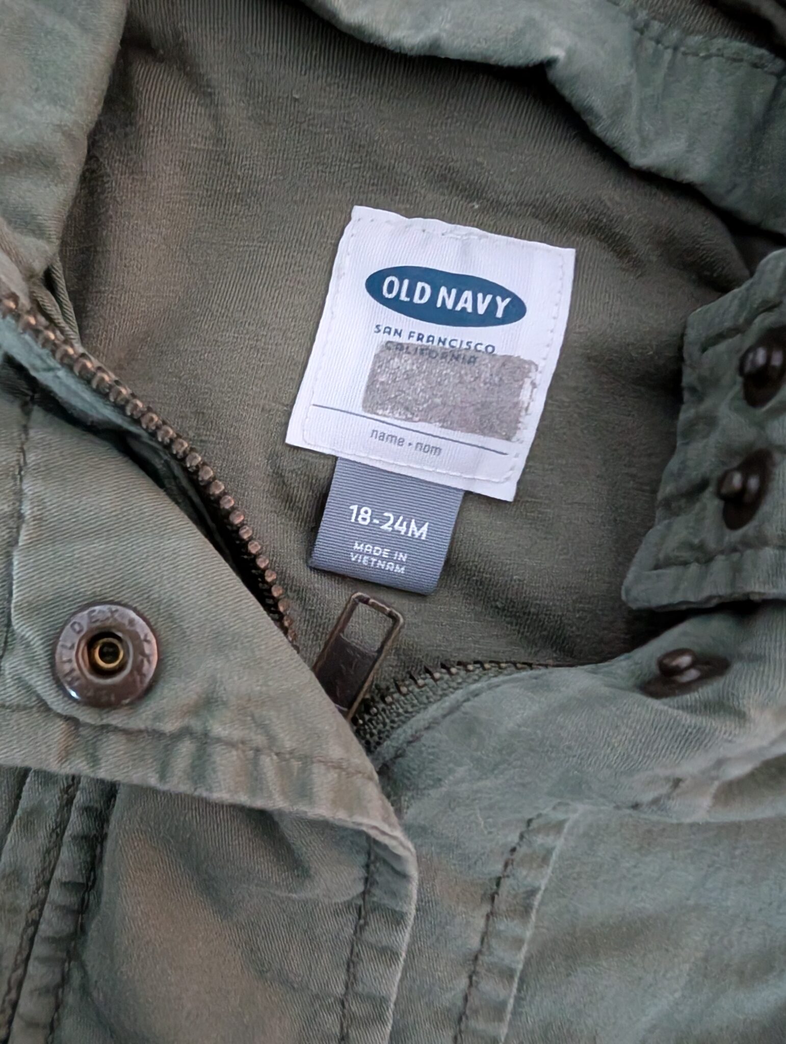 Image for Veste 18-24 mois
