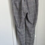 Thumbnail for Straight-leg checked trousers