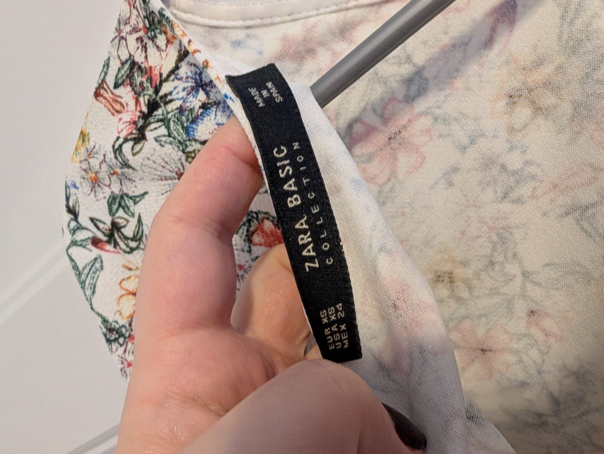 Image for Zara/Robe Fleurie Sz XS