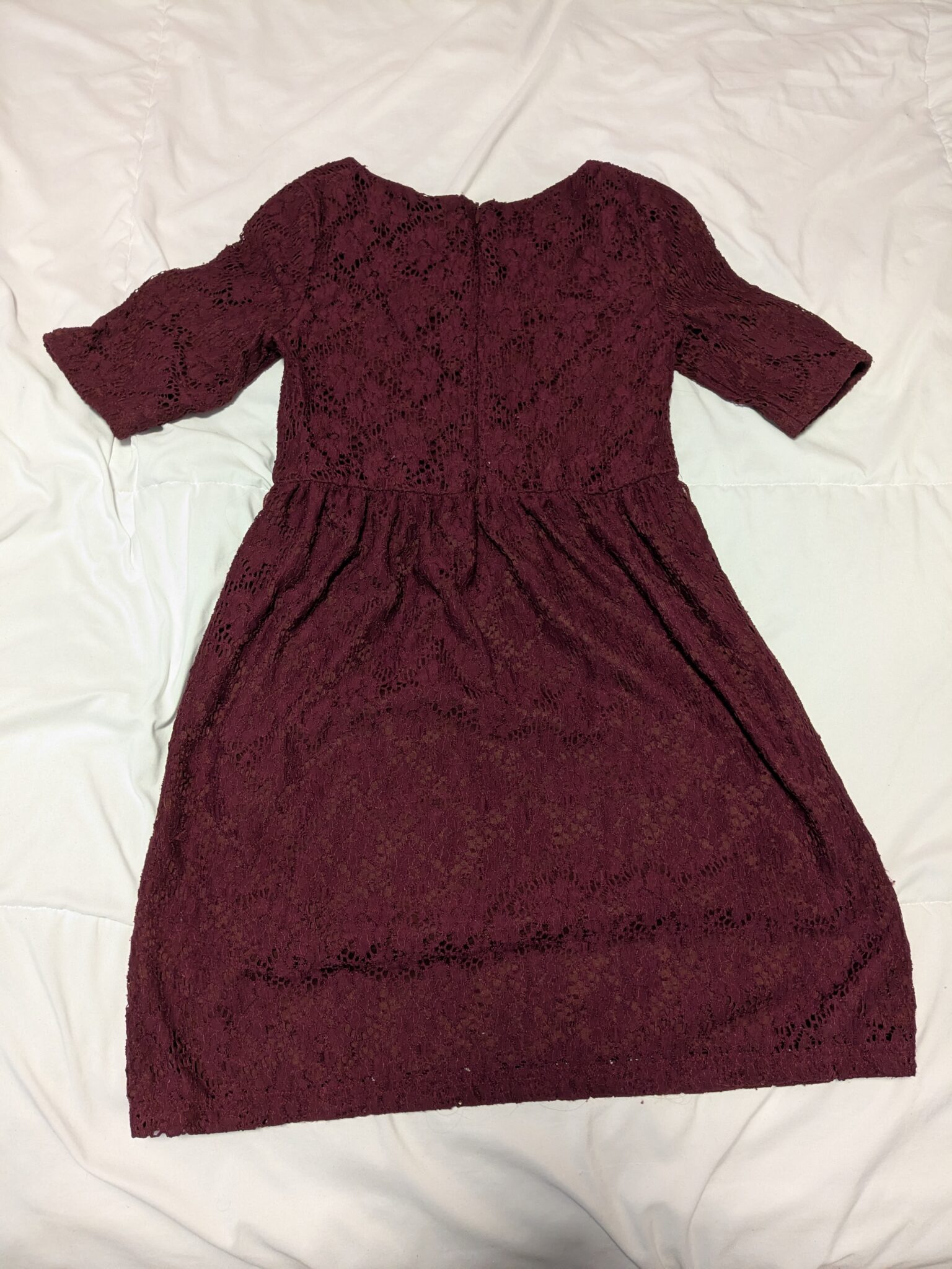 Image for Robe rouge dentelle Twik