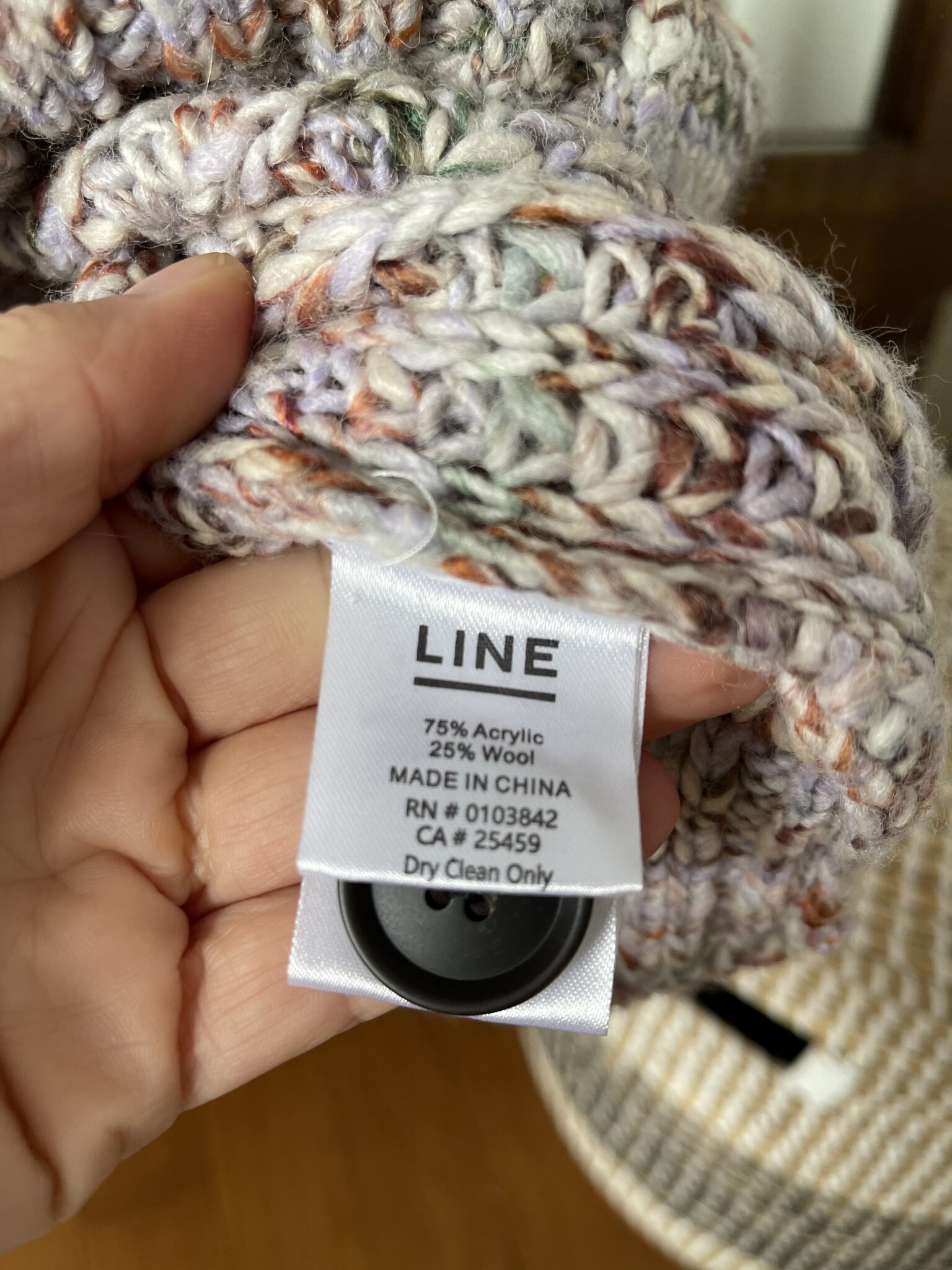 Image for Cardigan LINE, M