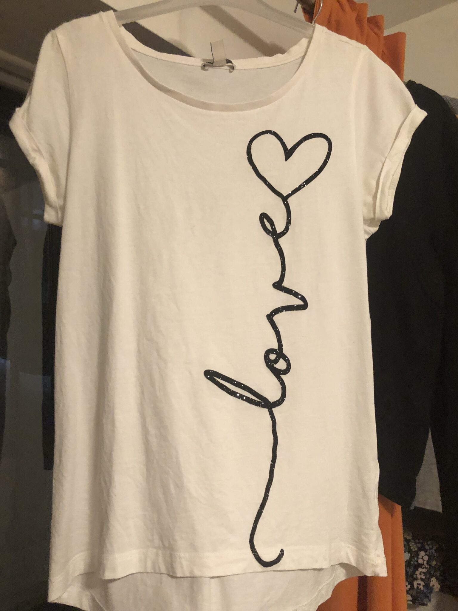 Featured image for 🤍 Tee en coton bio blanc Esprit xsmall fait grand