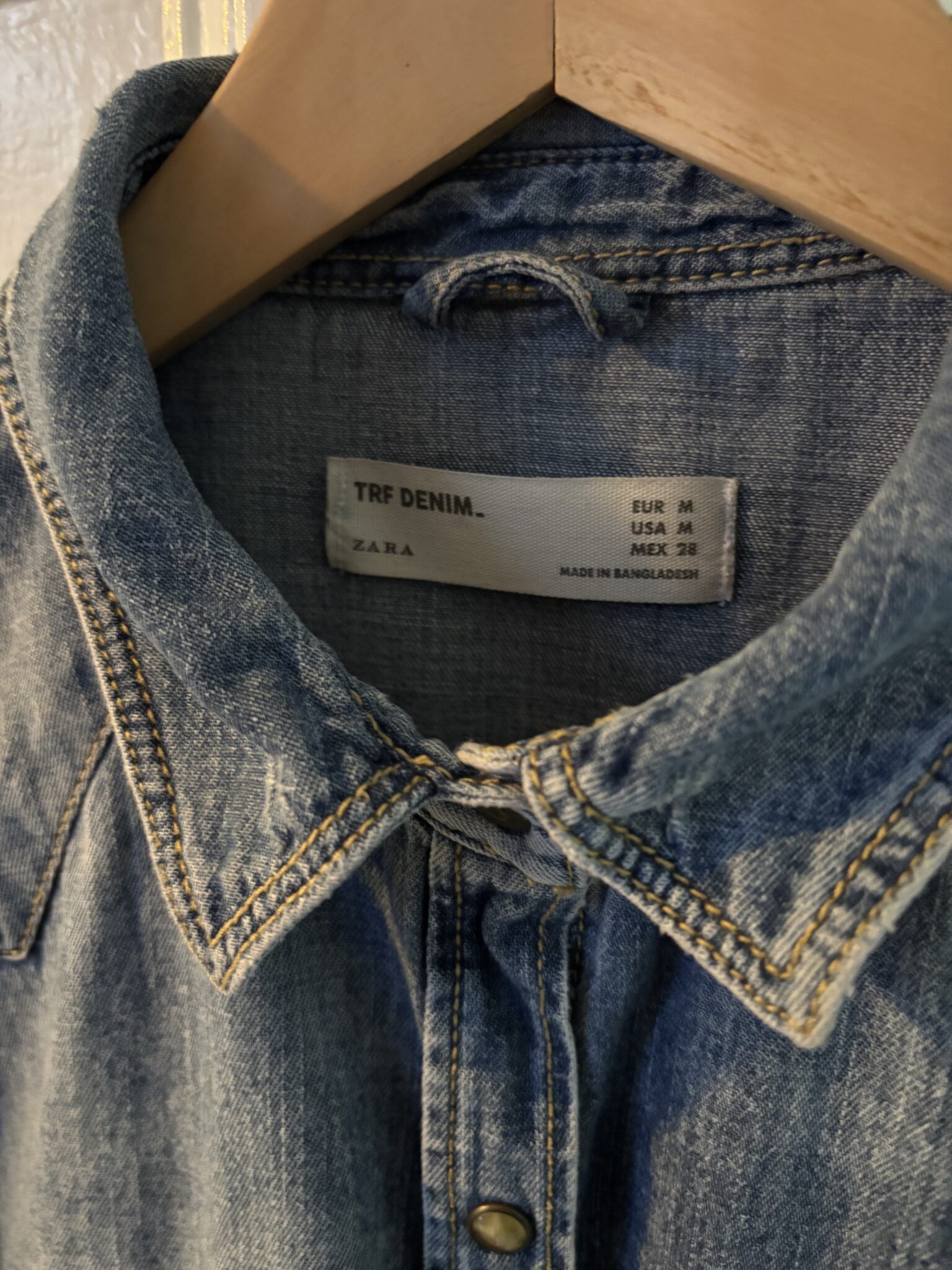 Image for Chemise en jean ZARA