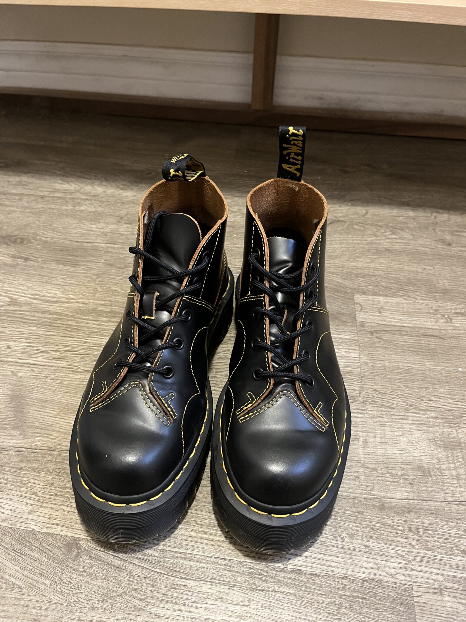 Image for Quad Church platform boots - Dr Martens