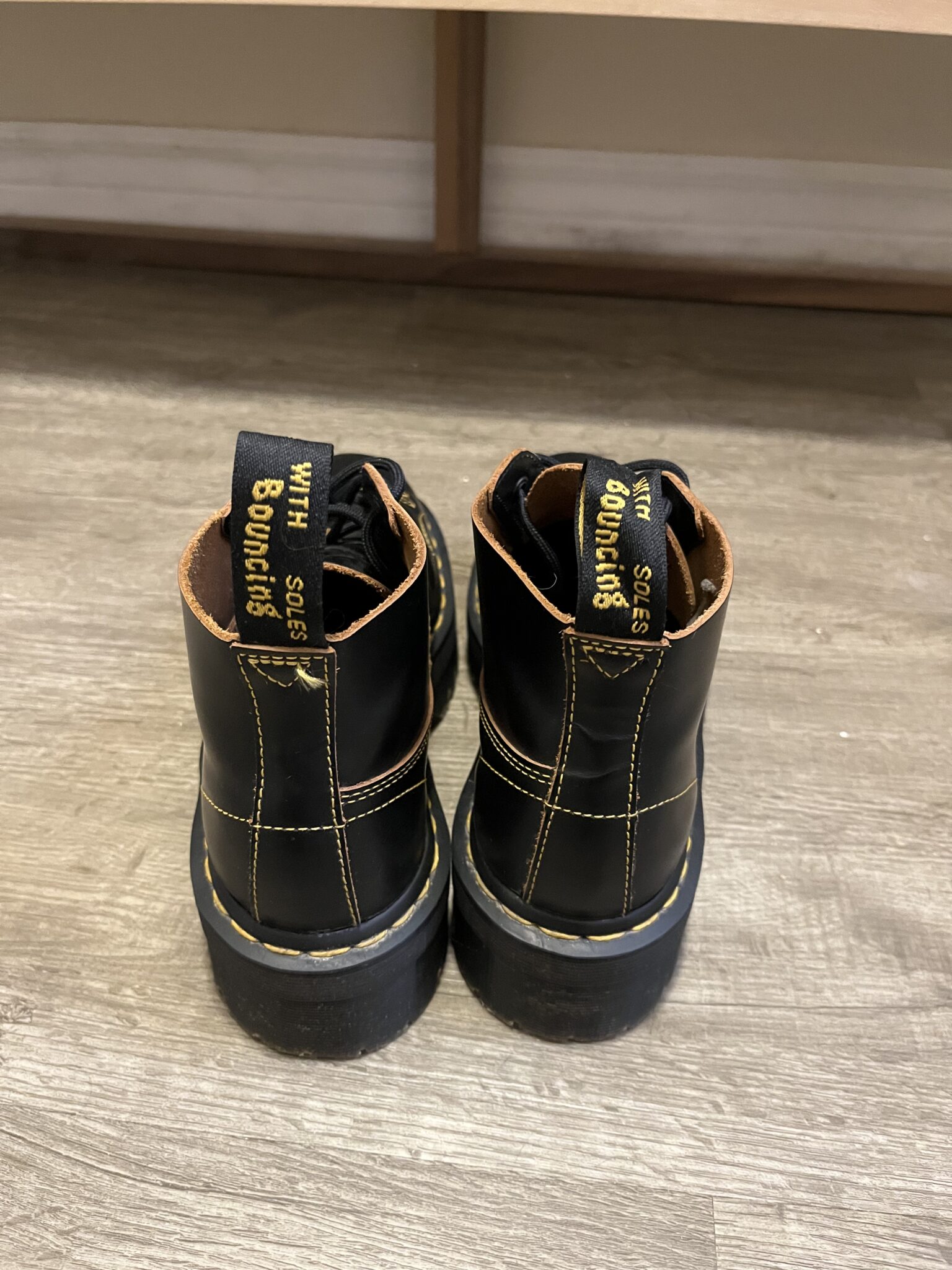 Image for Quad Church platform boots - Dr Martens