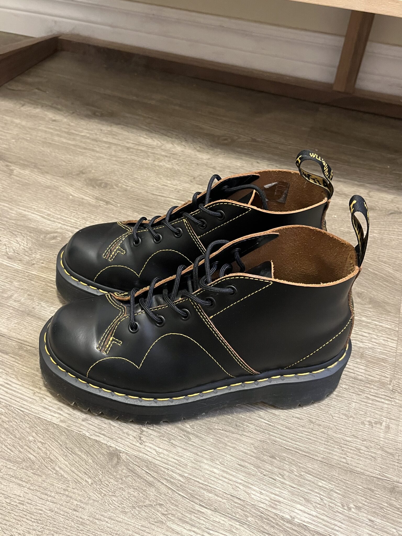 Image for Quad Church platform boots - Dr Martens