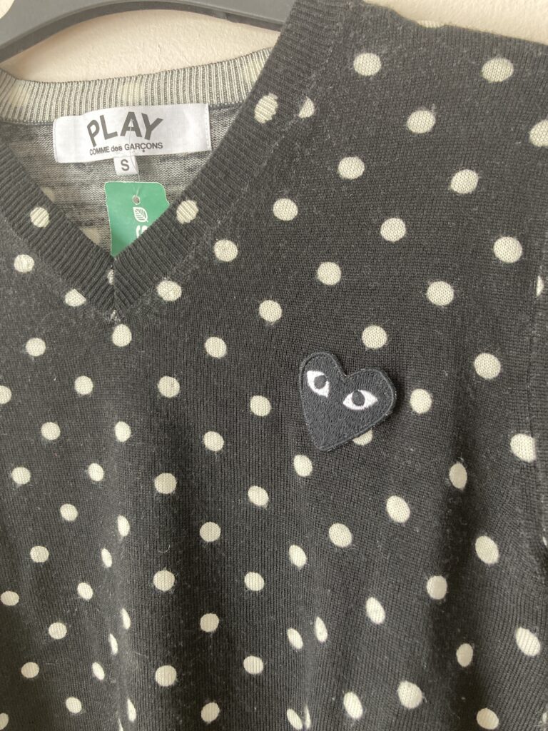 Image for Chandail à pois taille s/M Comme des garçons