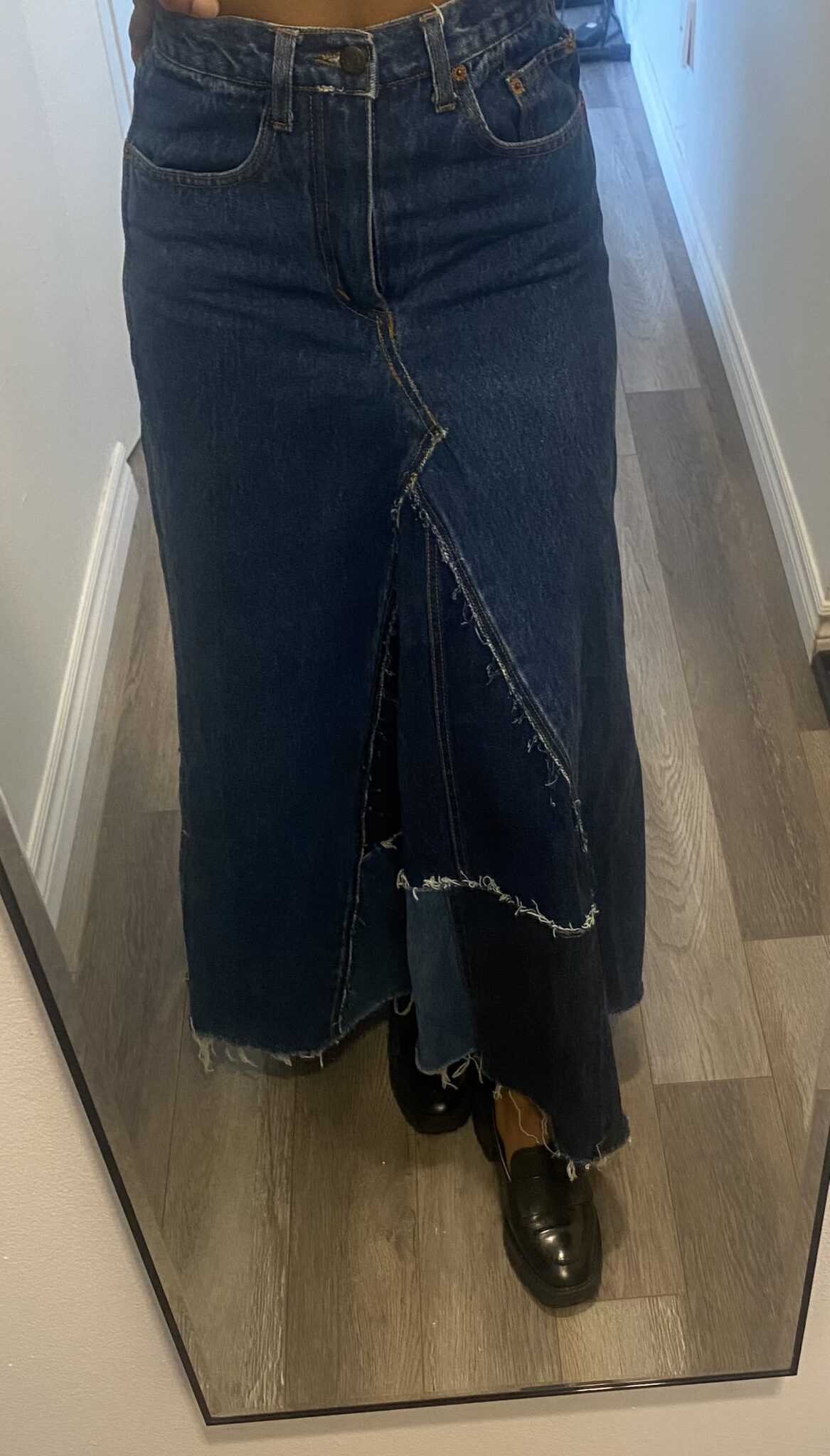 Image for Citizen Vintage - Jupe Maxi Patchwork en denim