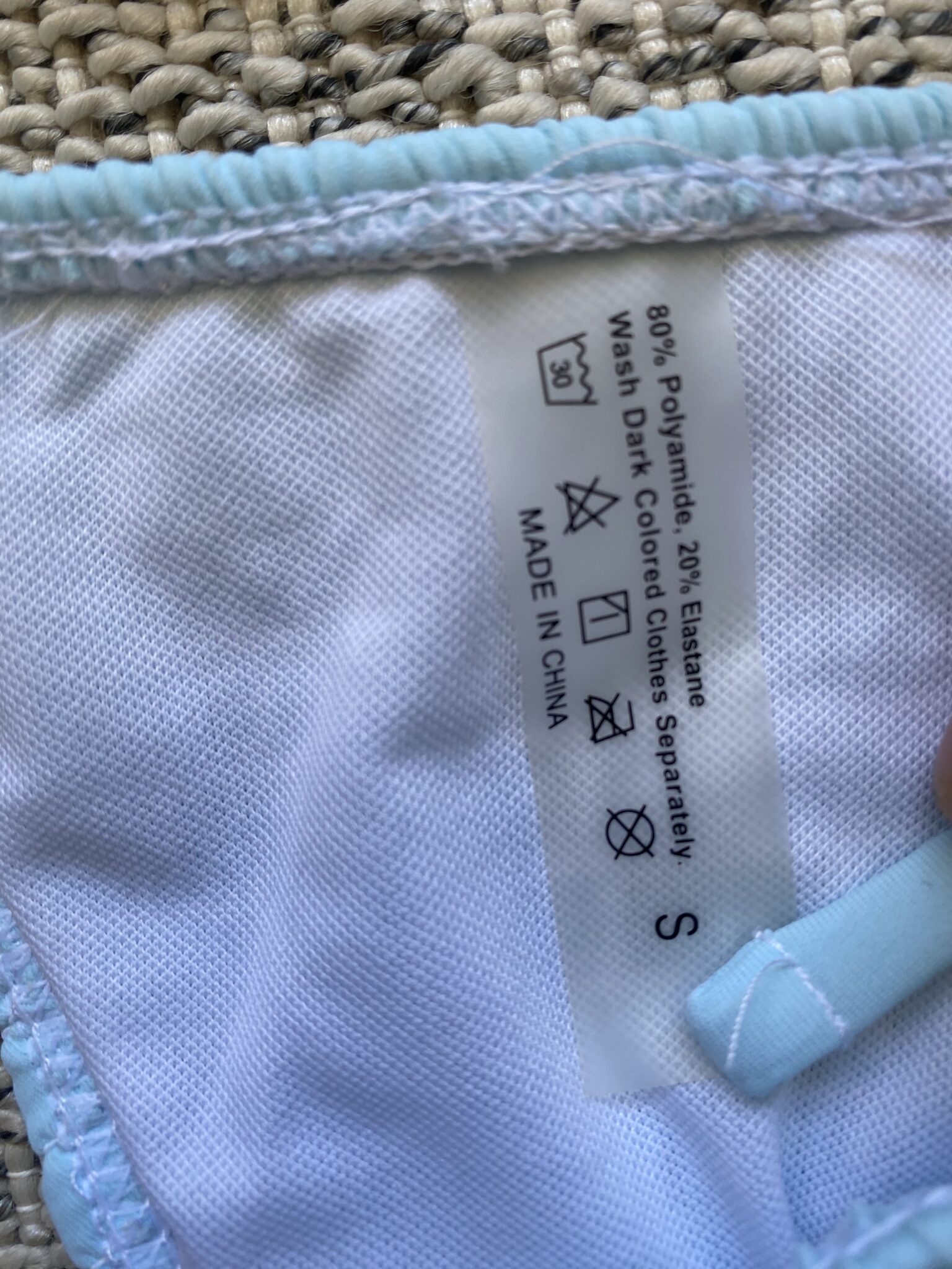 Image for Bikini bleu pastel
