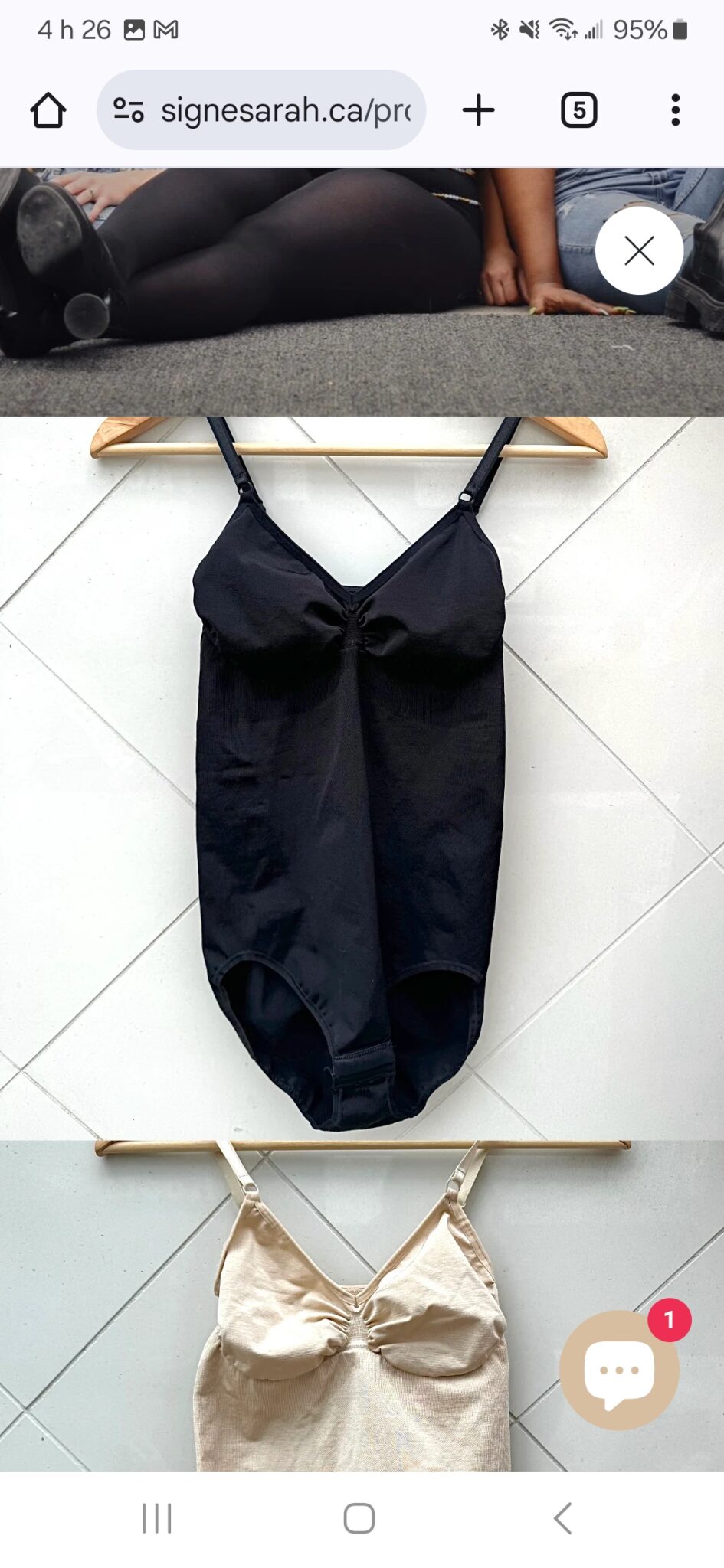 Image for BODYSUIT SIGNÉ SARAH