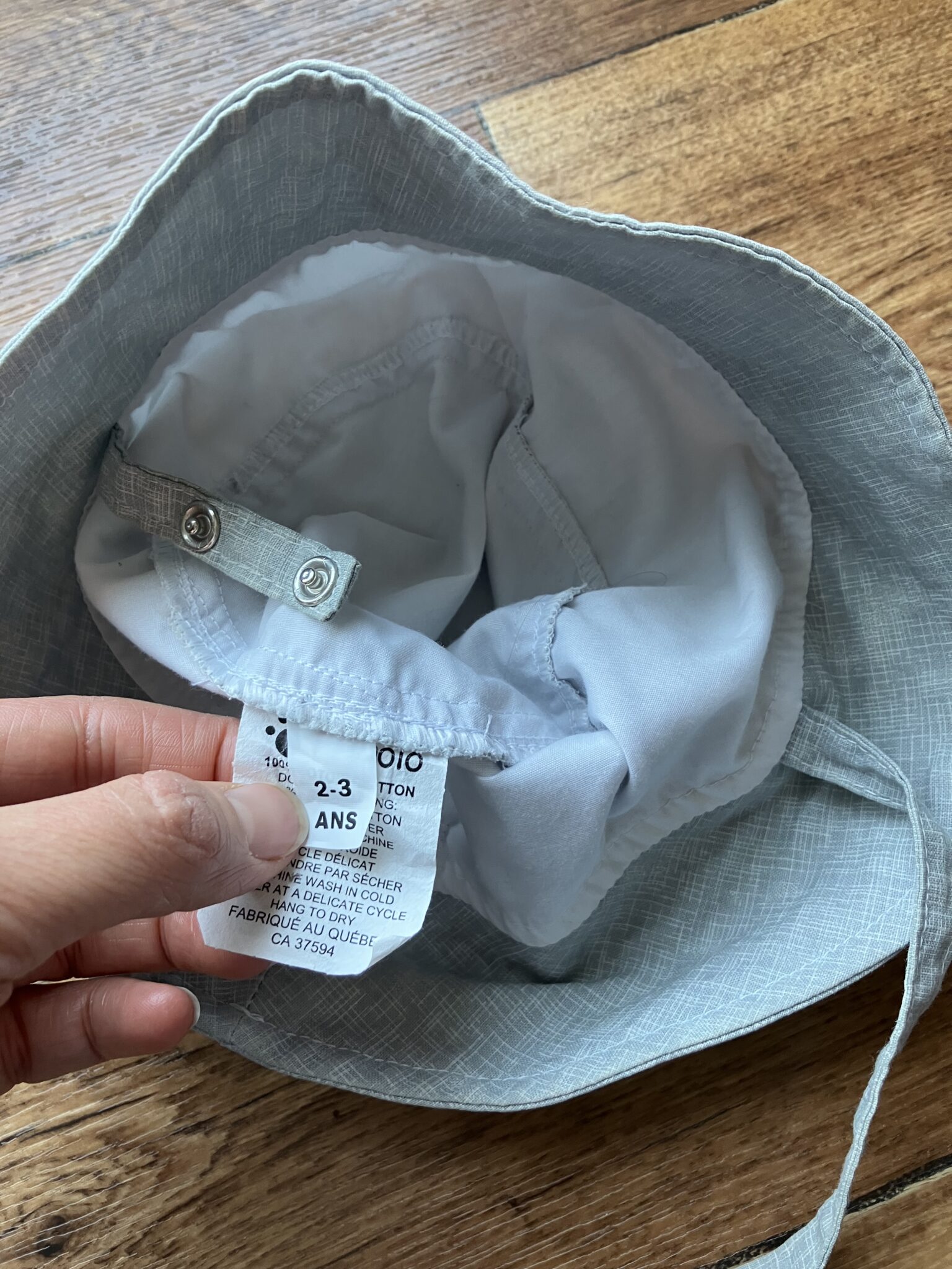 Image for Chapeau Tirigolo gris 2-3 ans