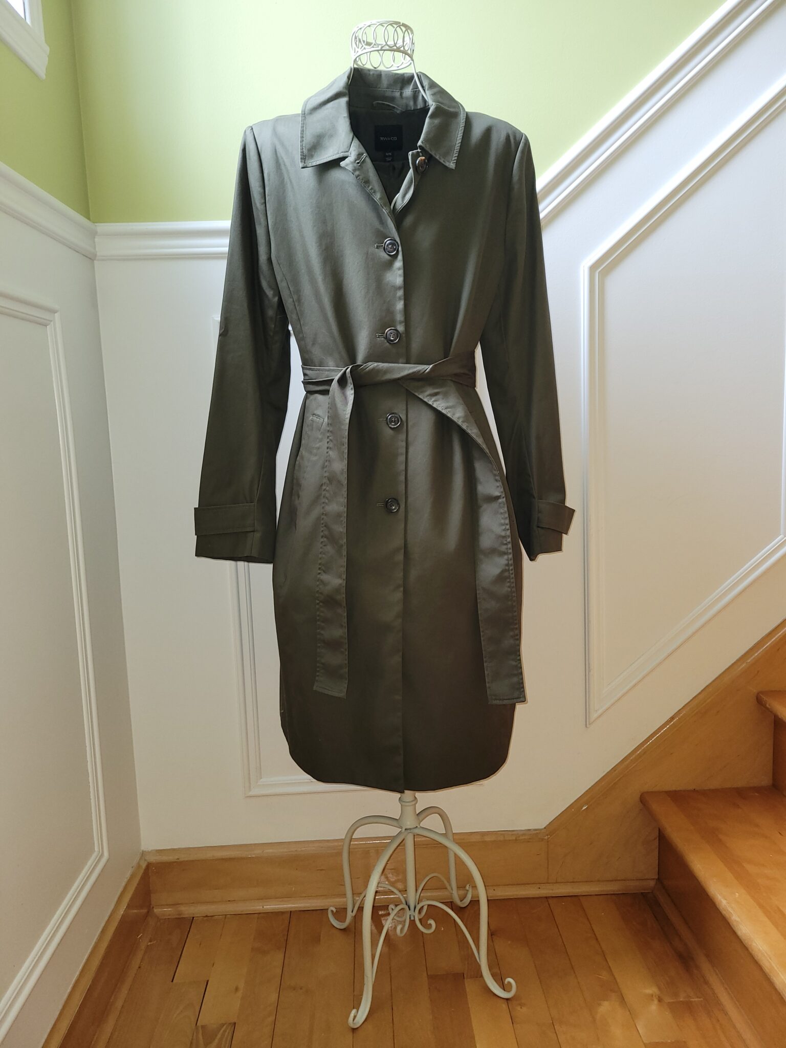 Featured image for Manteau Trench  kaki
