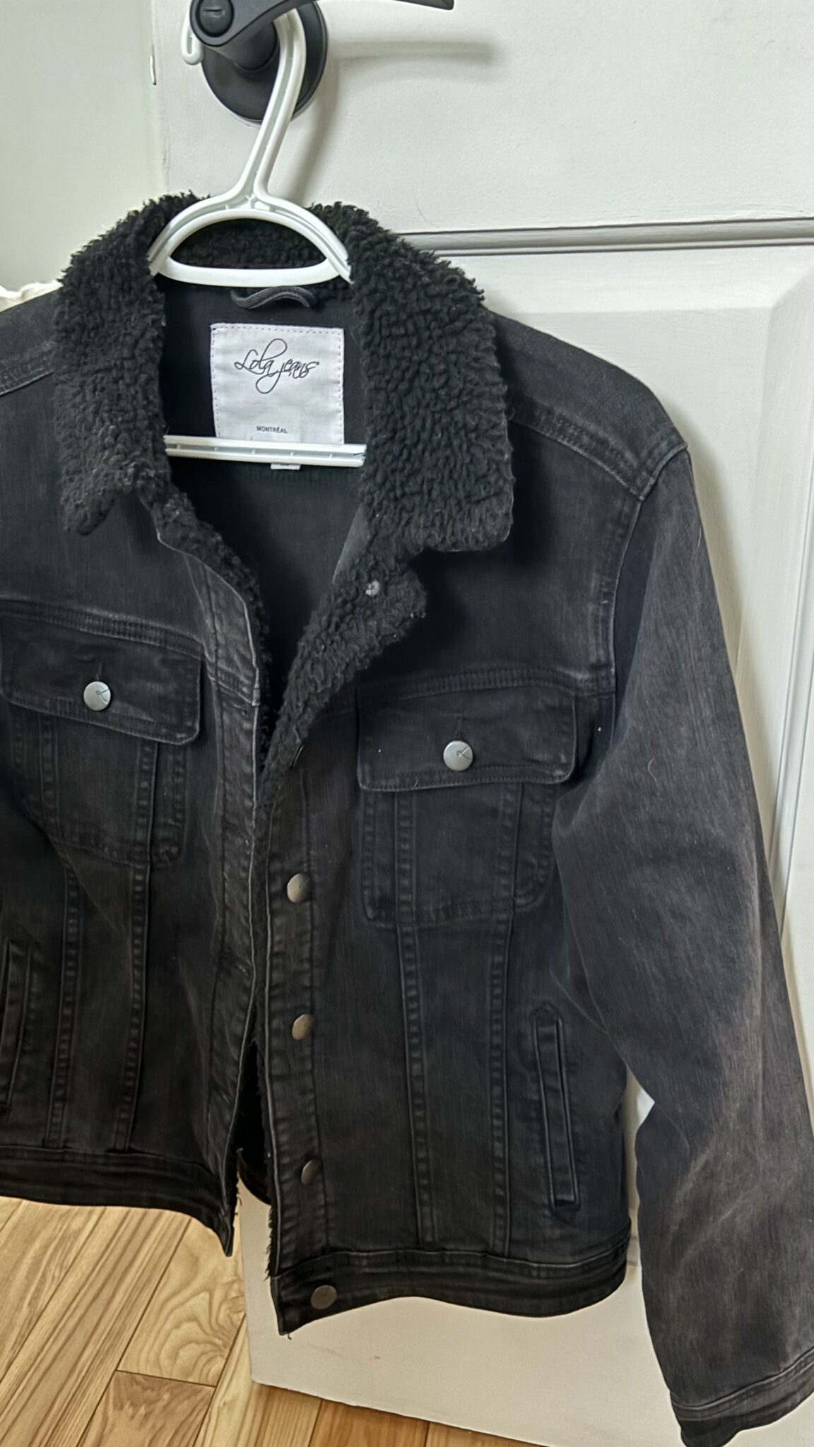 Image for Veste en jeans noire